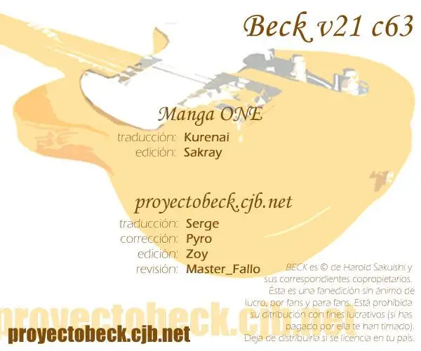 BECK: Mongolian Chop Squad (2004) - Capítulo 63 - Página 70 - LectorTMOo