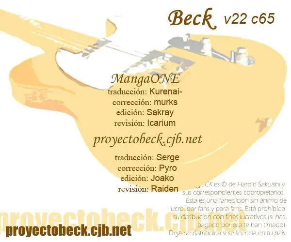 BECK: Mongolian Chop Squad (2004) - Capítulo 65 - Página 65 - LectorTMOo