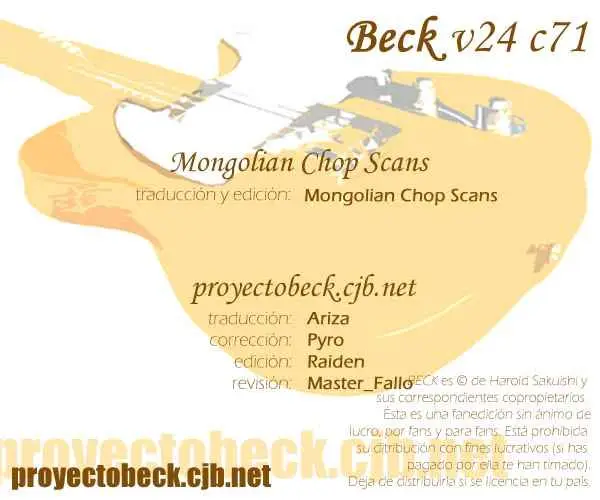 BECK: Mongolian Chop Squad (2004) - Capítulo 71 - Página 64 - LectorTMOo