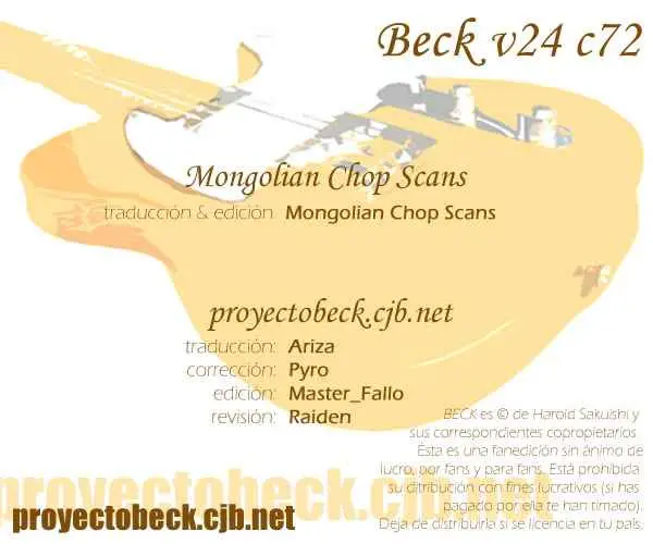 BECK: Mongolian Chop Squad (2004) - Capítulo 72 - Página 73 - LectorTMOo