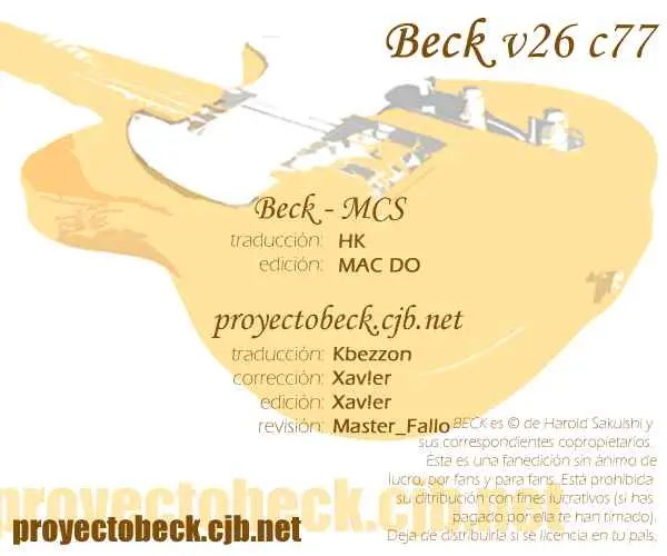 BECK: Mongolian Chop Squad (2004) - Capítulo 77 - Página 69 - LectorTMOo