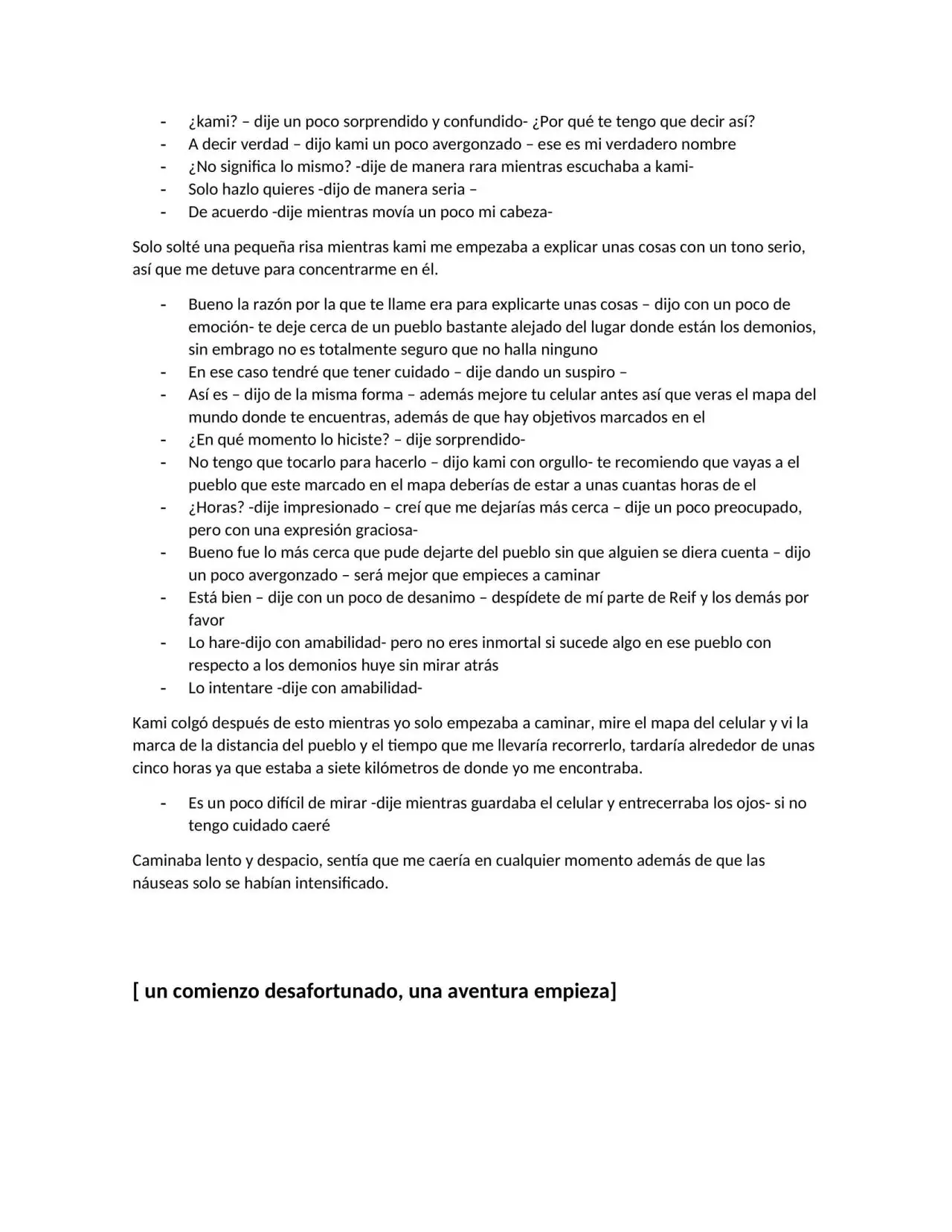 Betsu No Sekai Kara No Hanta novela ligera (2020) - Capítulo 1 - Página 18 - LectorTMOo