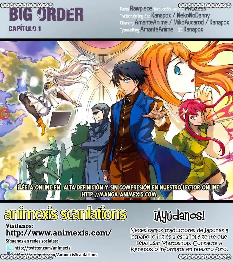 Big Order (2011) - Capítulo 1 - Página 1 - LectorTMOo