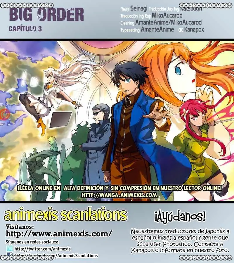 Big Order (2011) - Capítulo 3 - Página 1 - LectorTMOo