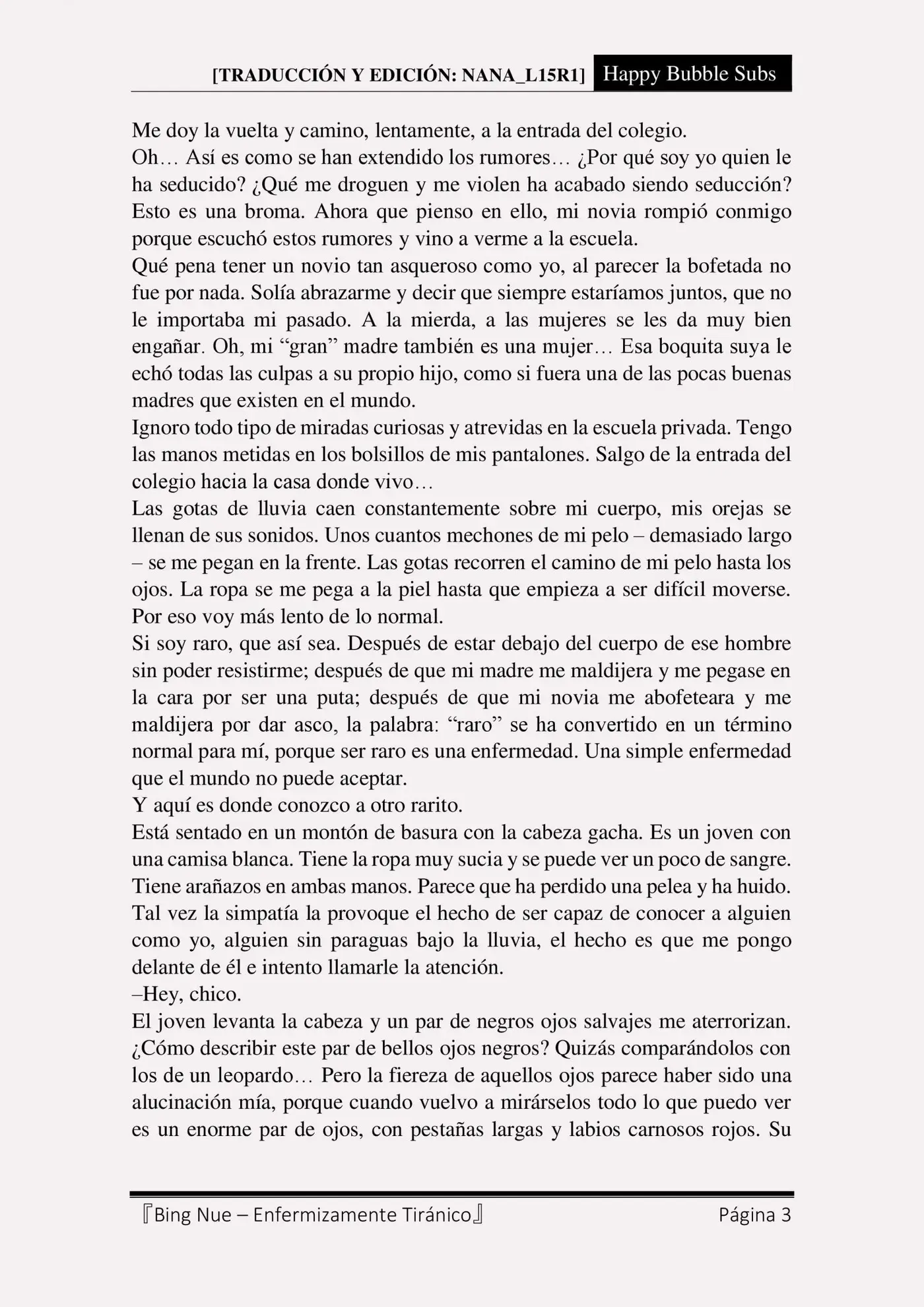 Bing Nue - Enfermizamente tiránico (2017) - Capítulo 1 - Página 3 - LectorTMOo