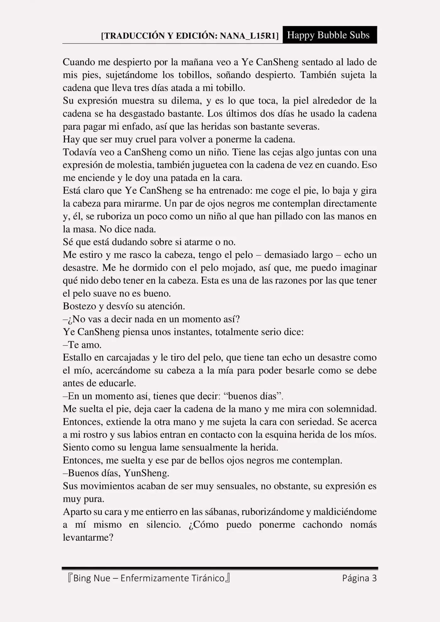 Bing Nue - Enfermizamente tiránico (2017) - Capítulo 16 - Página 3 - LectorTMOo