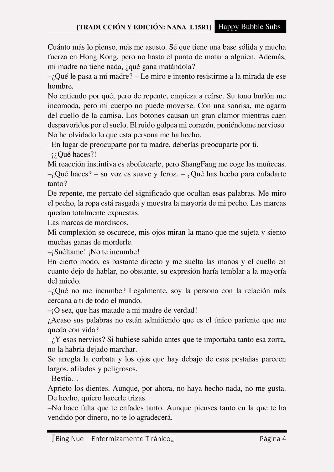 Bing Nue - Enfermizamente tiránico (2017) - Capítulo 19 - Página 4 - LectorTMOo