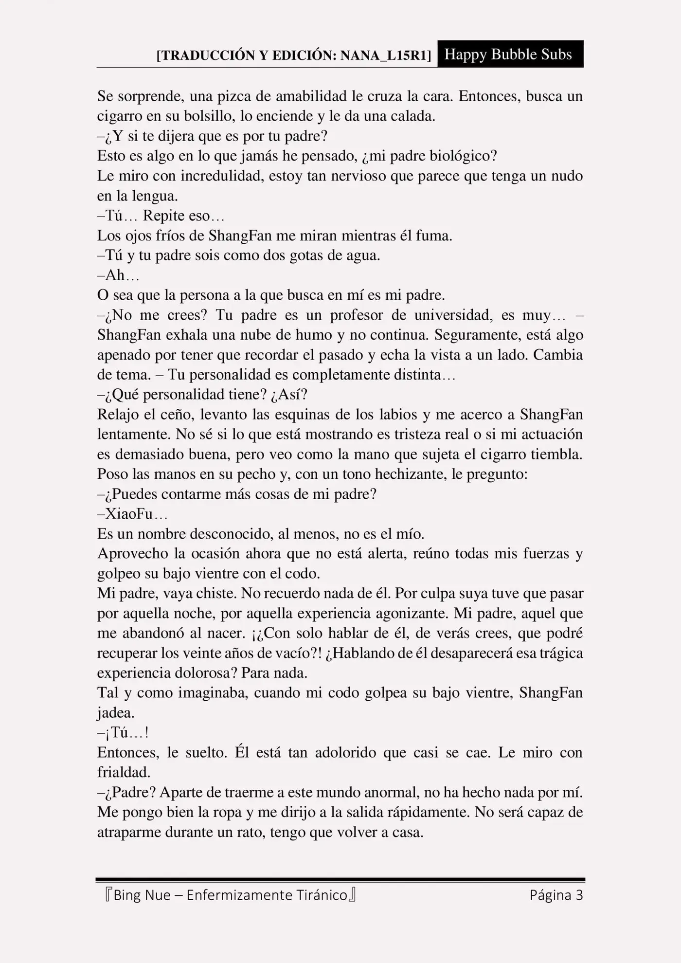 Bing Nue - Enfermizamente tiránico (2017) - Capítulo 22 - Página 3 - LectorTMOo