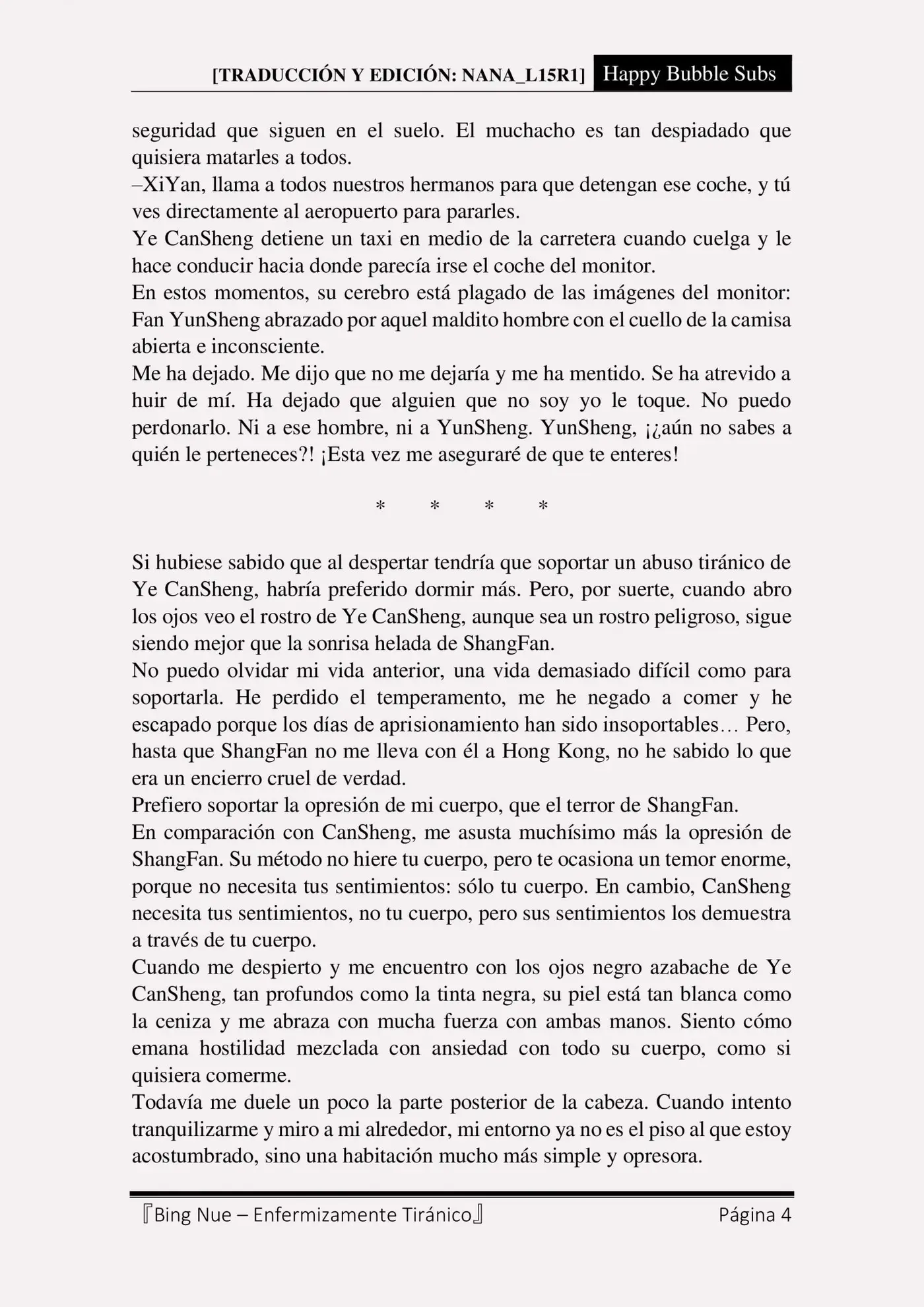 Bing Nue - Enfermizamente tiránico (2017) - Capítulo 23 - Página 4 - LectorTMOo