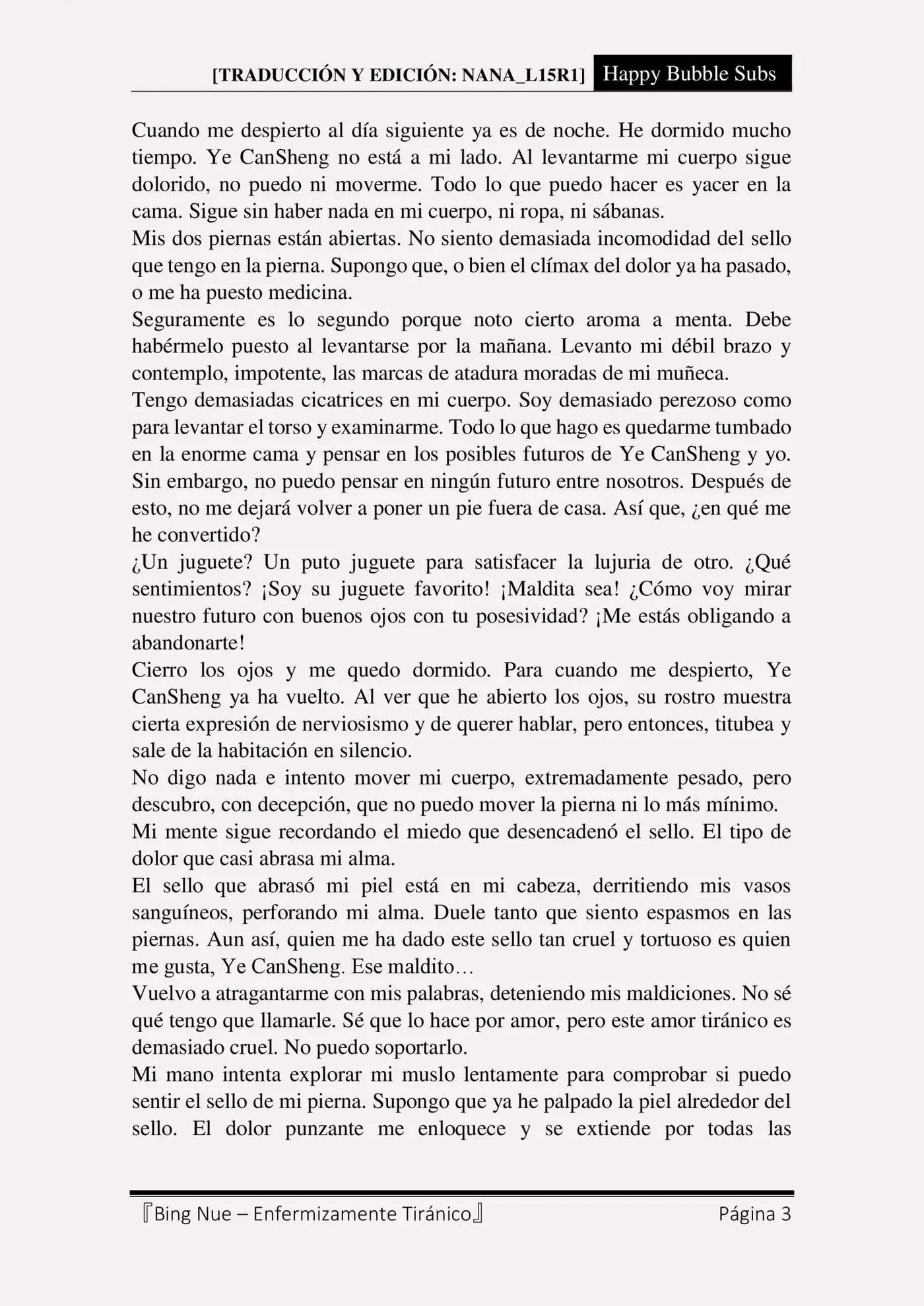 Bing Nue - Enfermizamente tiránico (2017) - Capítulo 26 - Página 3 - LectorTMOo