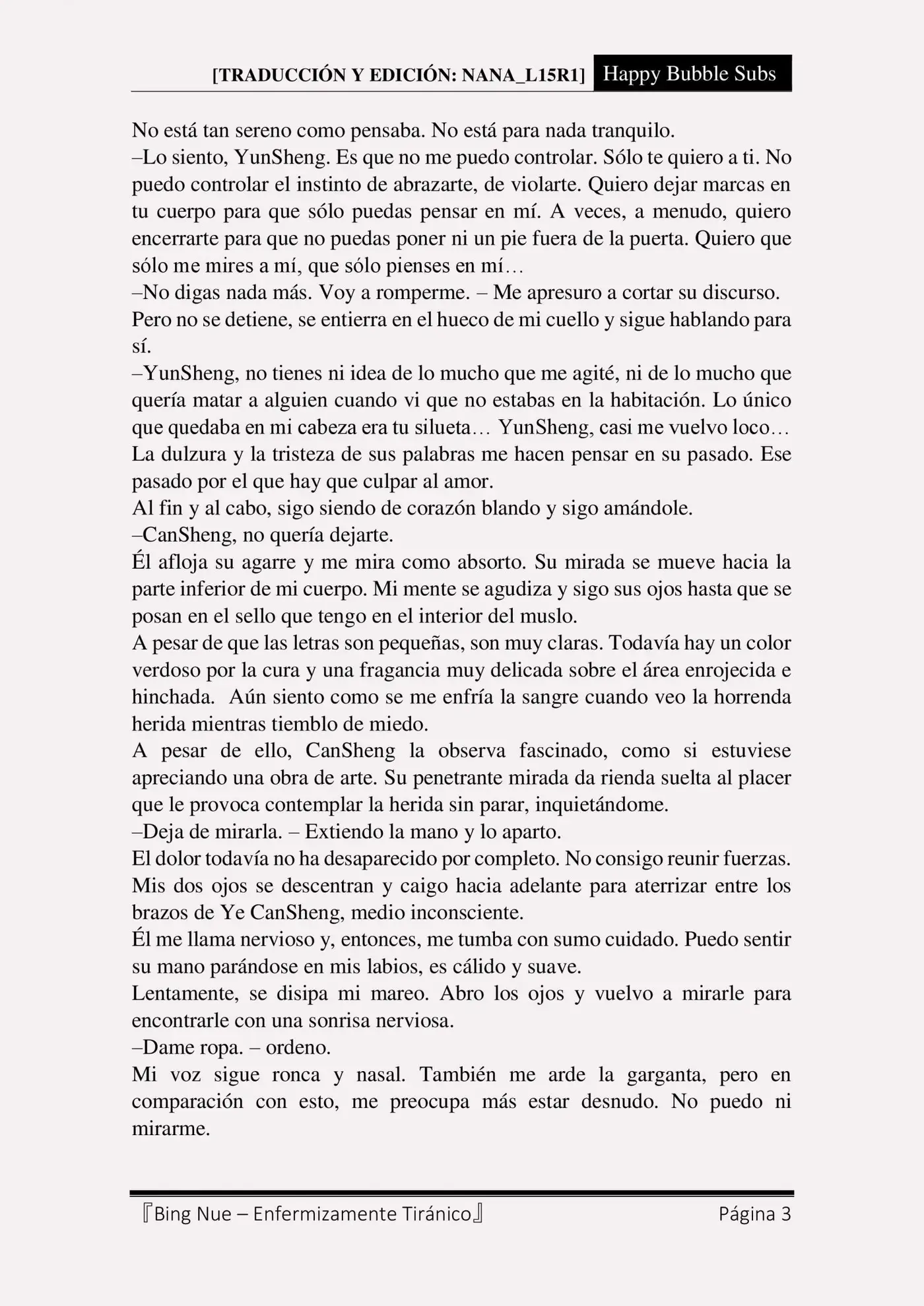Bing Nue - Enfermizamente tiránico (2017) - Capítulo 27 - Página 3 - LectorTMOo