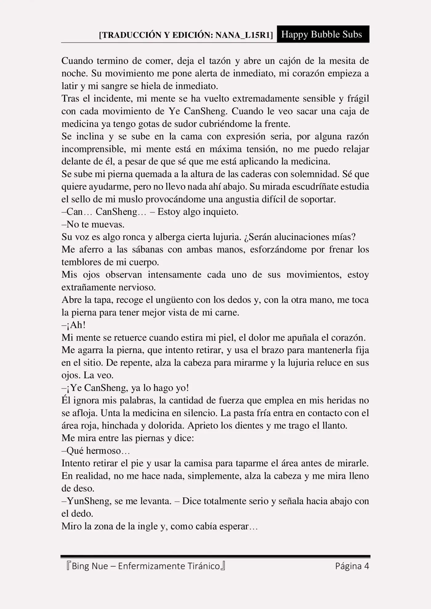 Bing Nue - Enfermizamente tiránico (2017) - Capítulo 28 - Página 4 - LectorTMOo