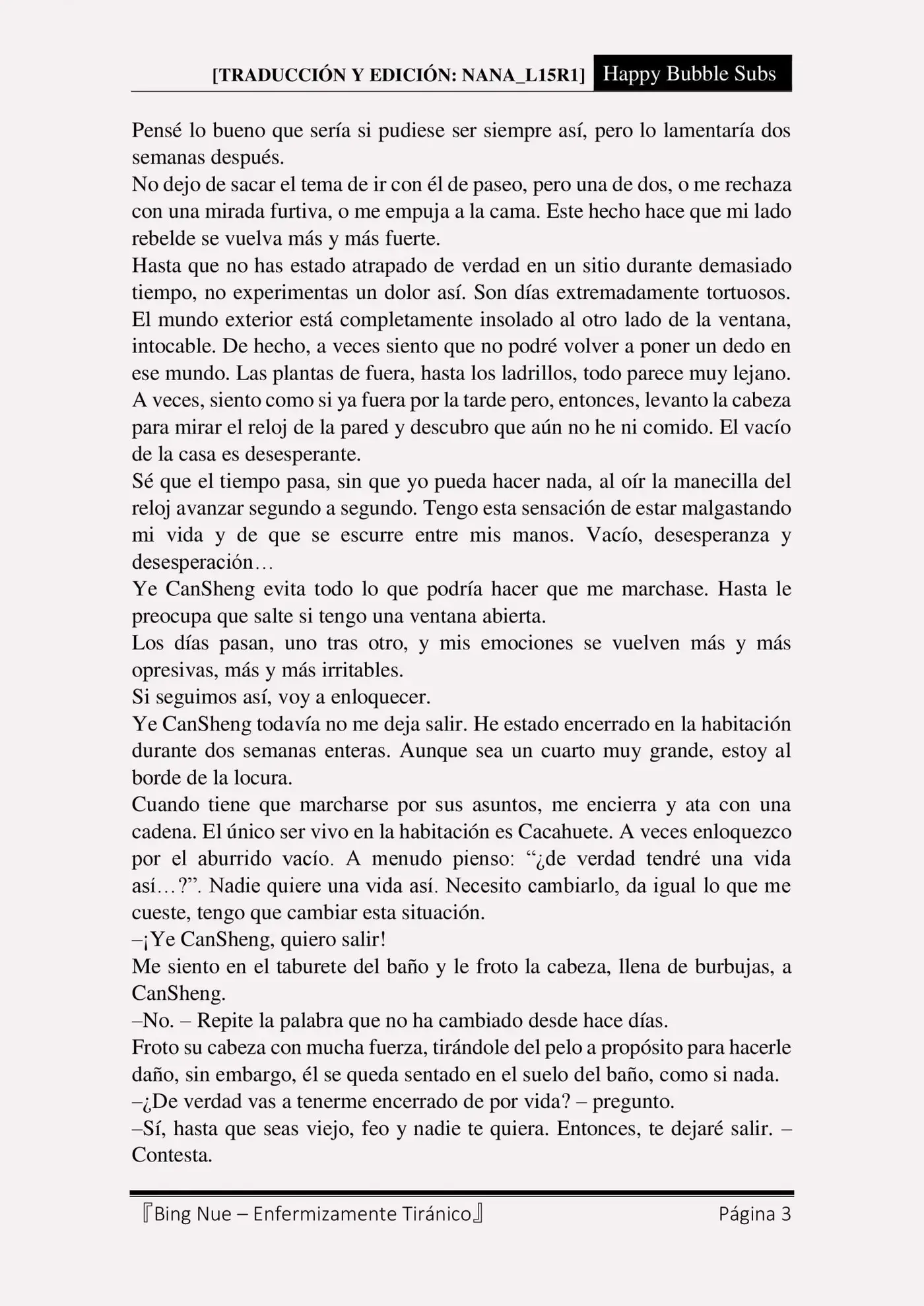 Bing Nue - Enfermizamente tiránico (2017) - Capítulo 30 - Página 3 - LectorTMOo