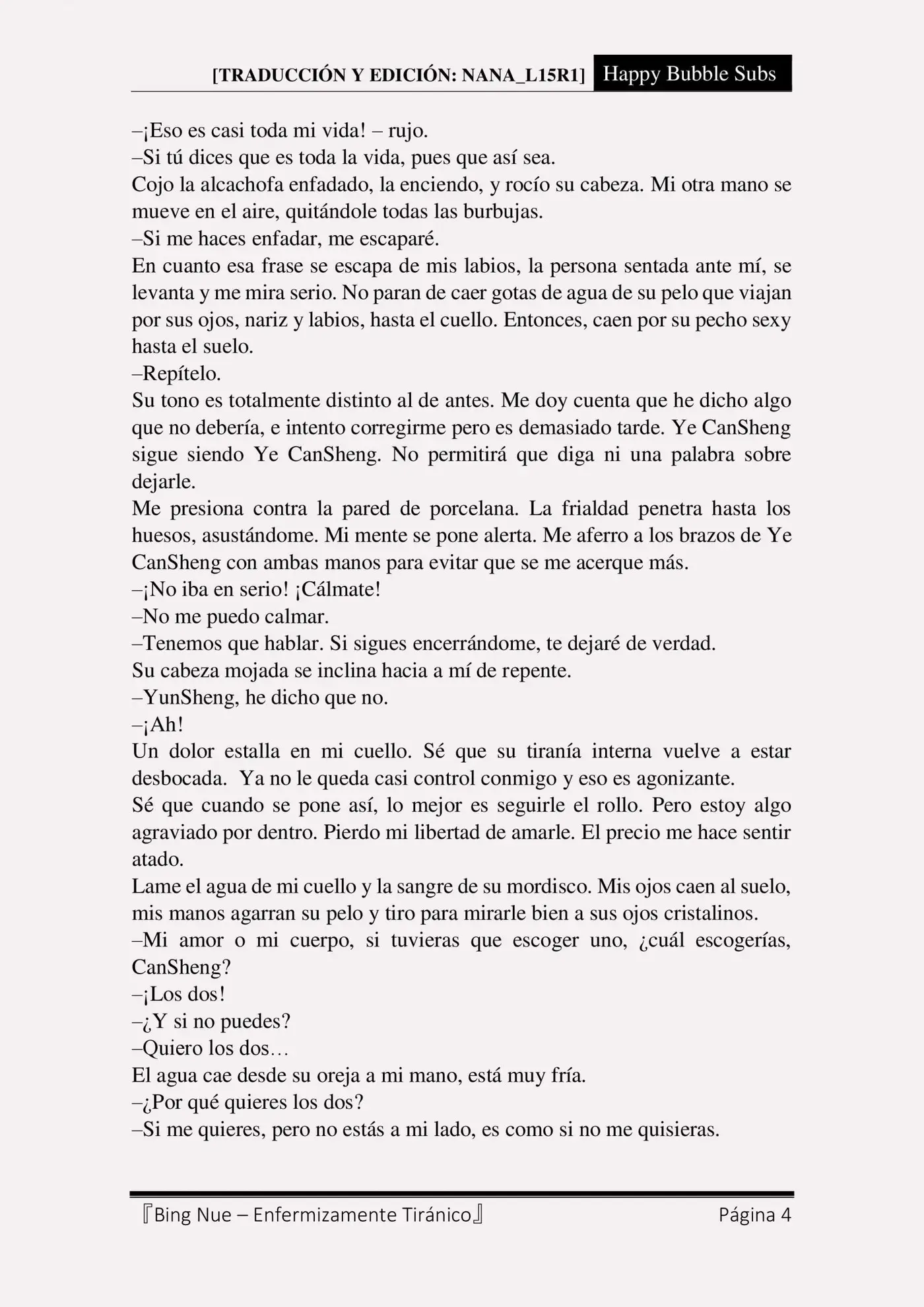 Bing Nue - Enfermizamente tiránico (2017) - Capítulo 30 - Página 4 - LectorTMOo