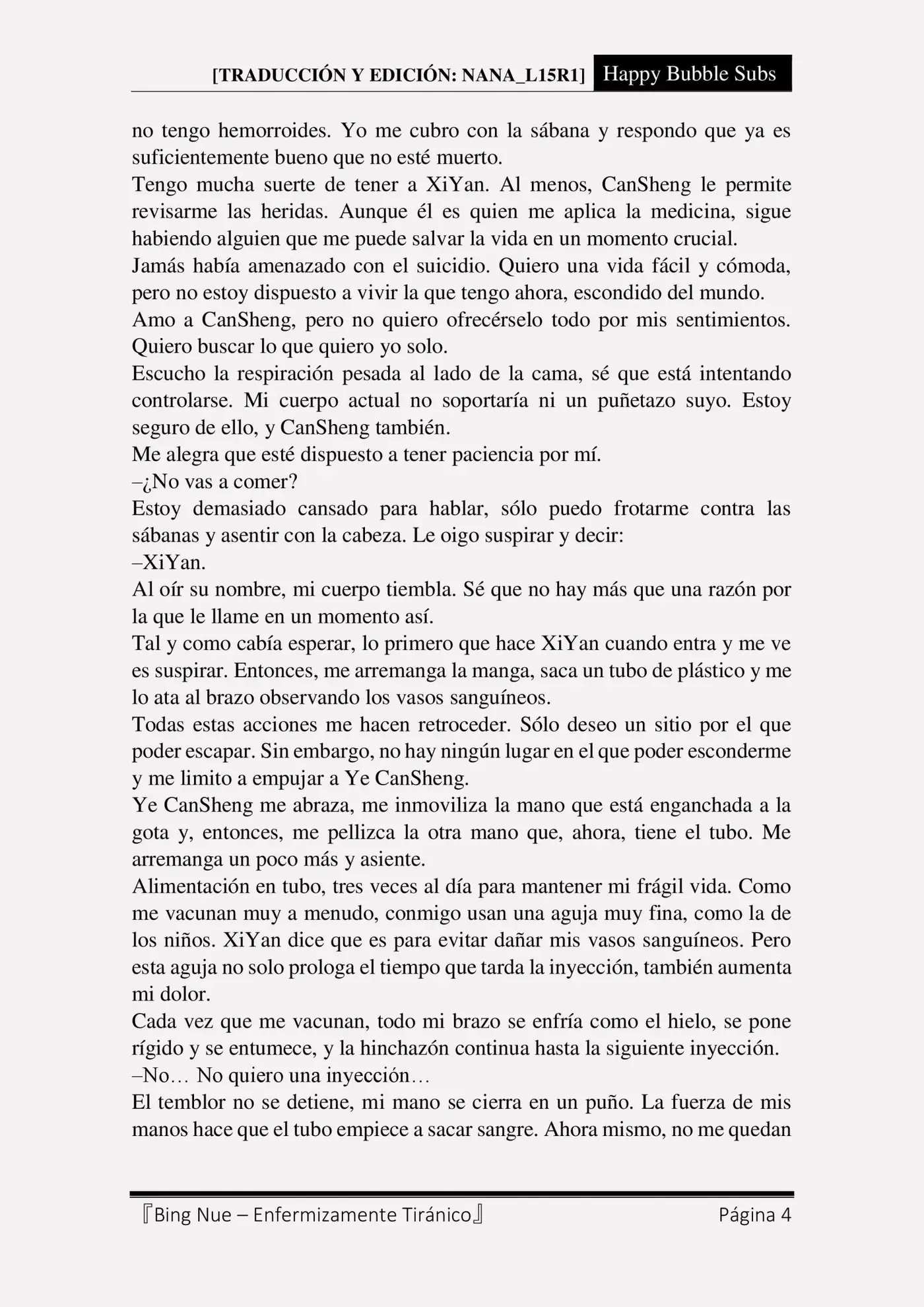 Bing Nue - Enfermizamente tiránico (2017) - Capítulo 32 - Página 4 - LectorTMOo