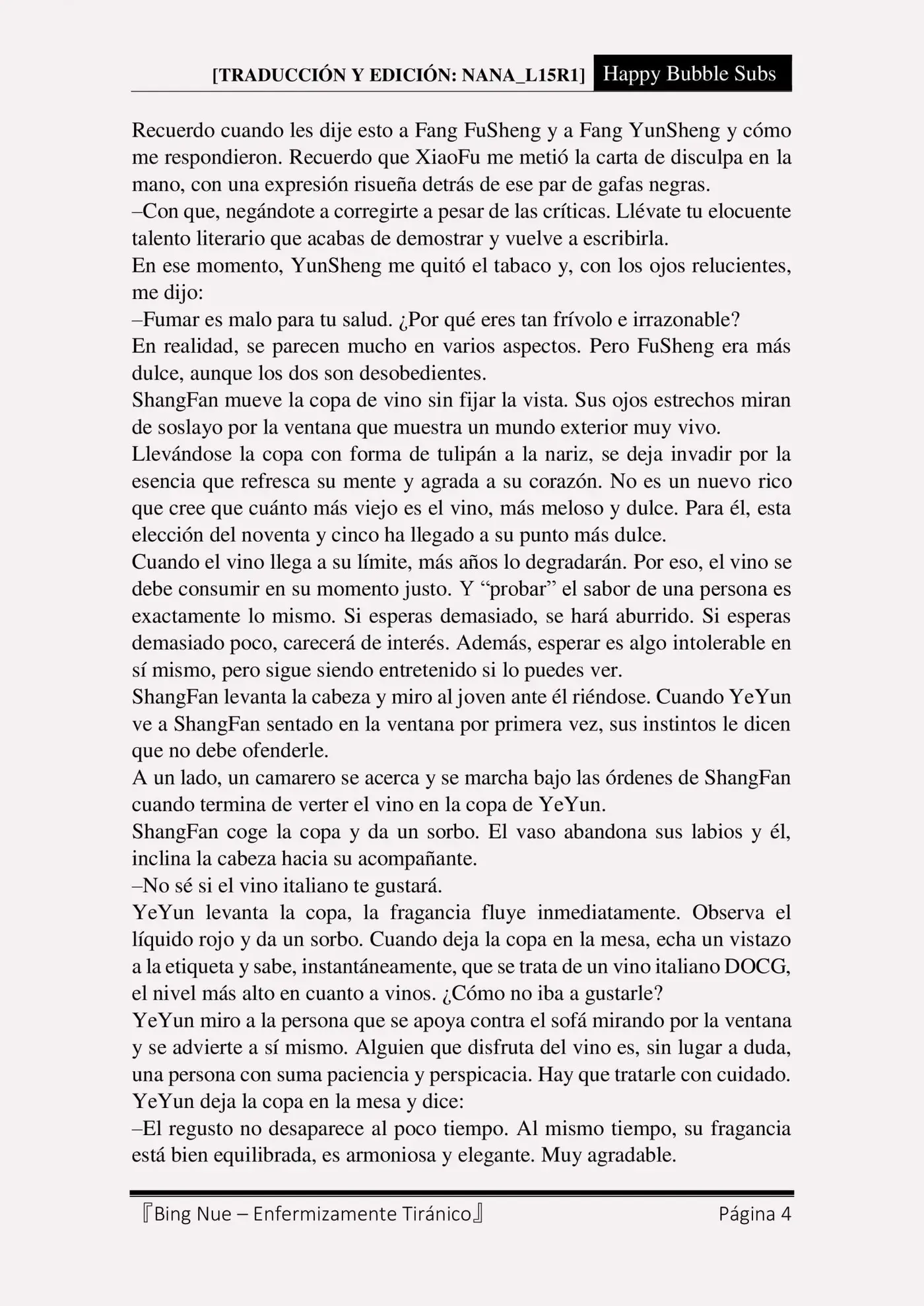 Bing Nue - Enfermizamente tiránico (2017) - Capítulo 35 - Página 4 - LectorTMOo