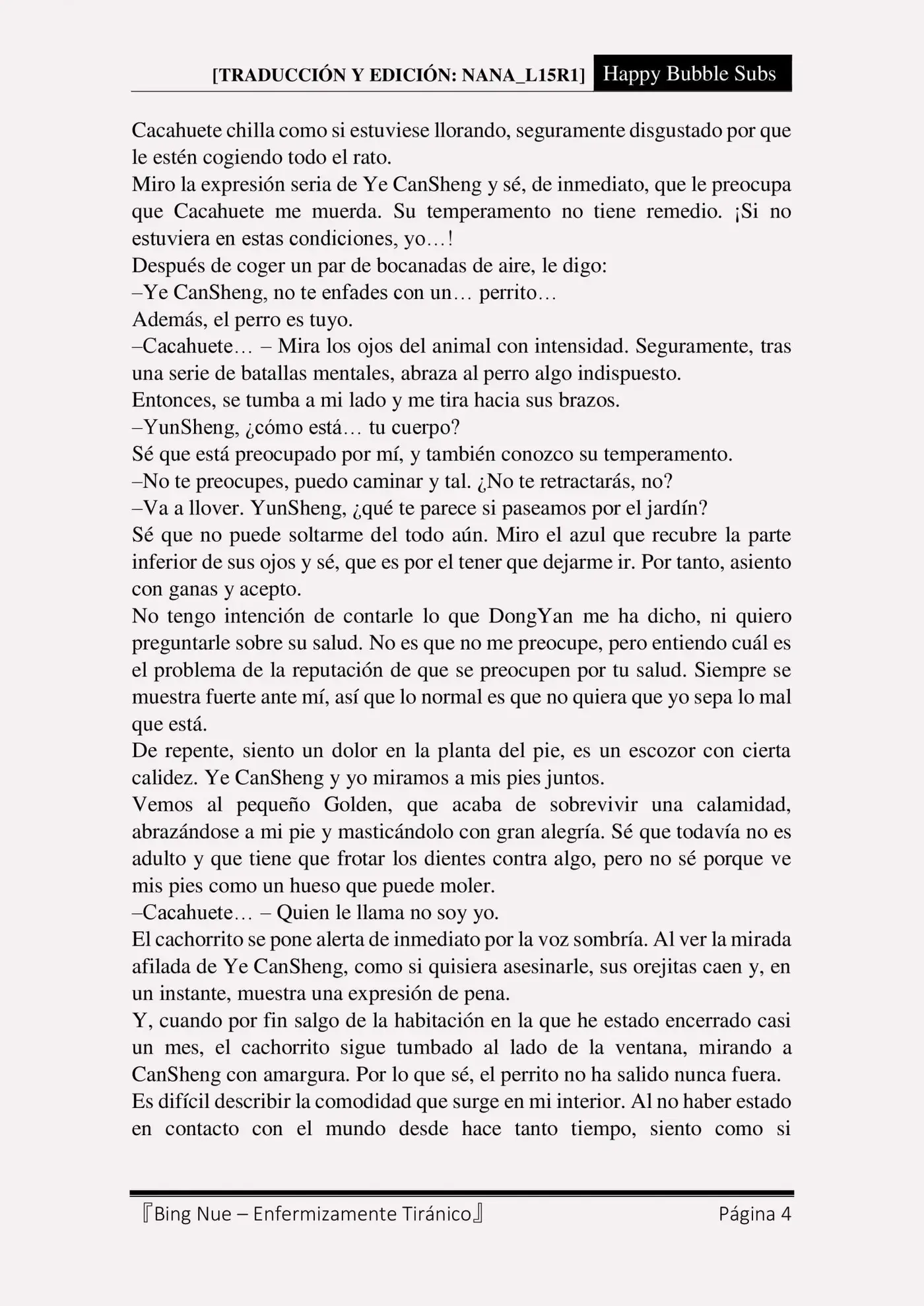 Bing Nue - Enfermizamente tiránico (2017) - Capítulo 36 - Página 4 - LectorTMOo