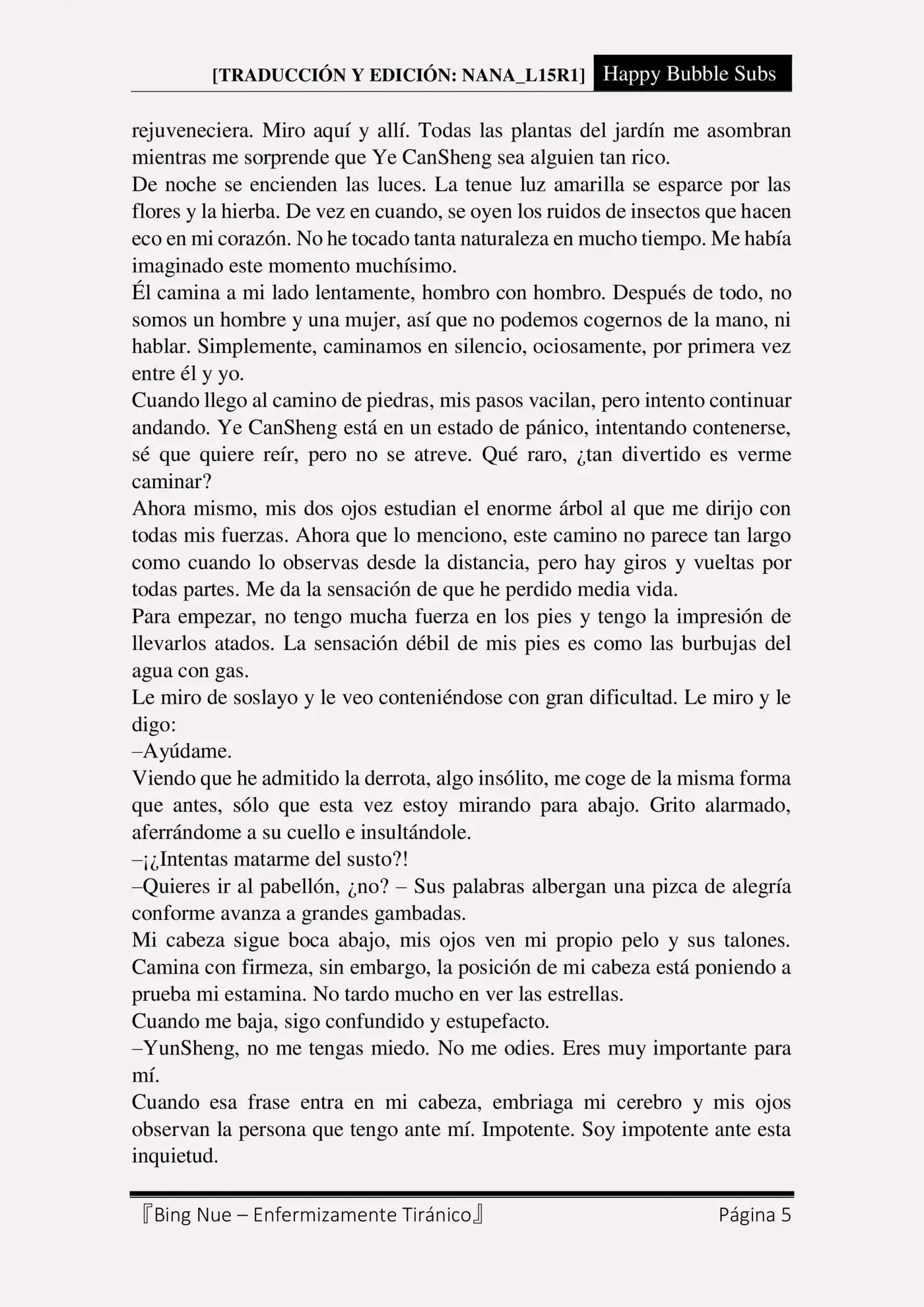 Bing Nue - Enfermizamente tiránico (2017) - Capítulo 36 - Página 5 - LectorTMOo