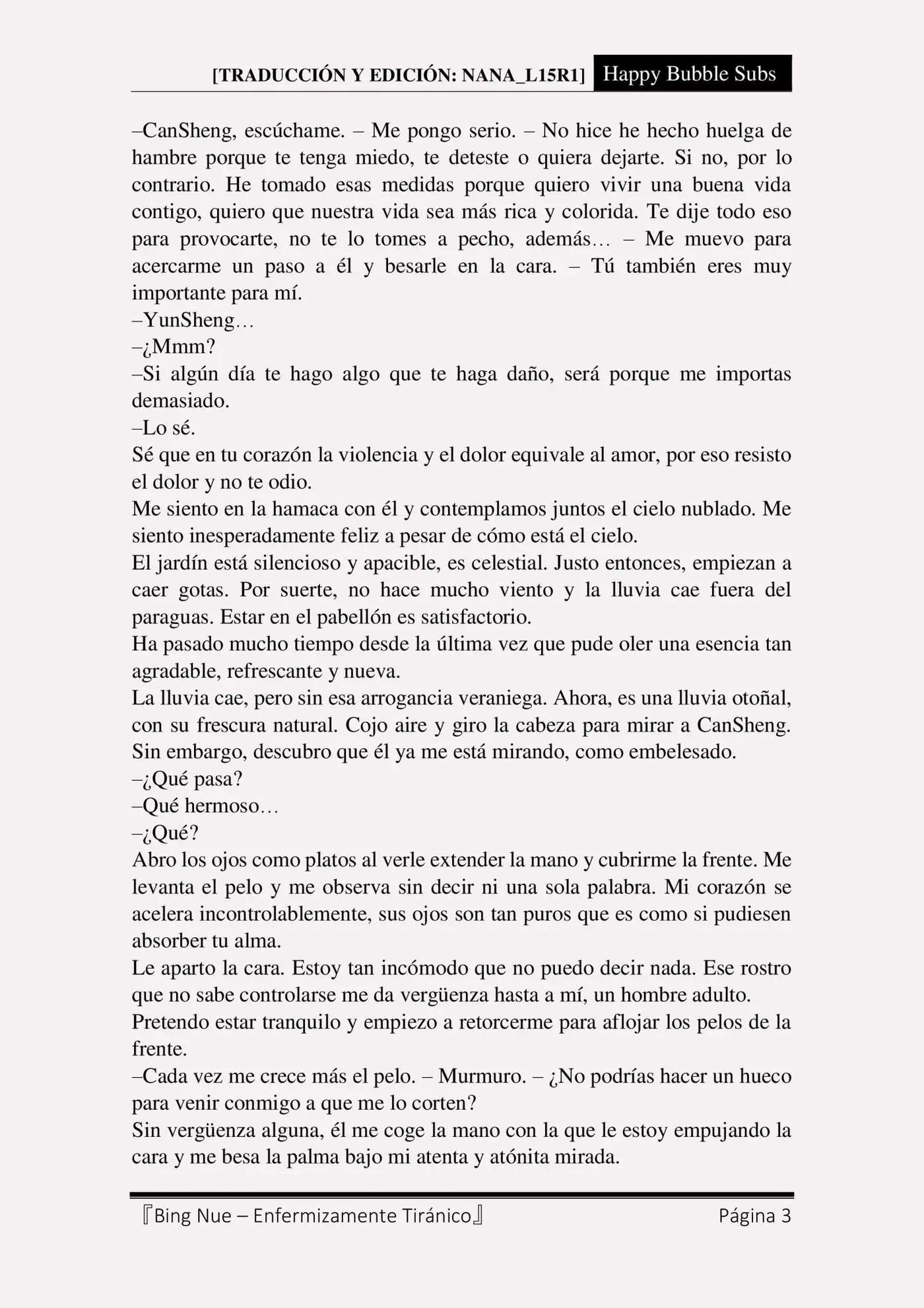 Bing Nue - Enfermizamente tiránico (2017) - Capítulo 37 - Página 3 - LectorTMOo