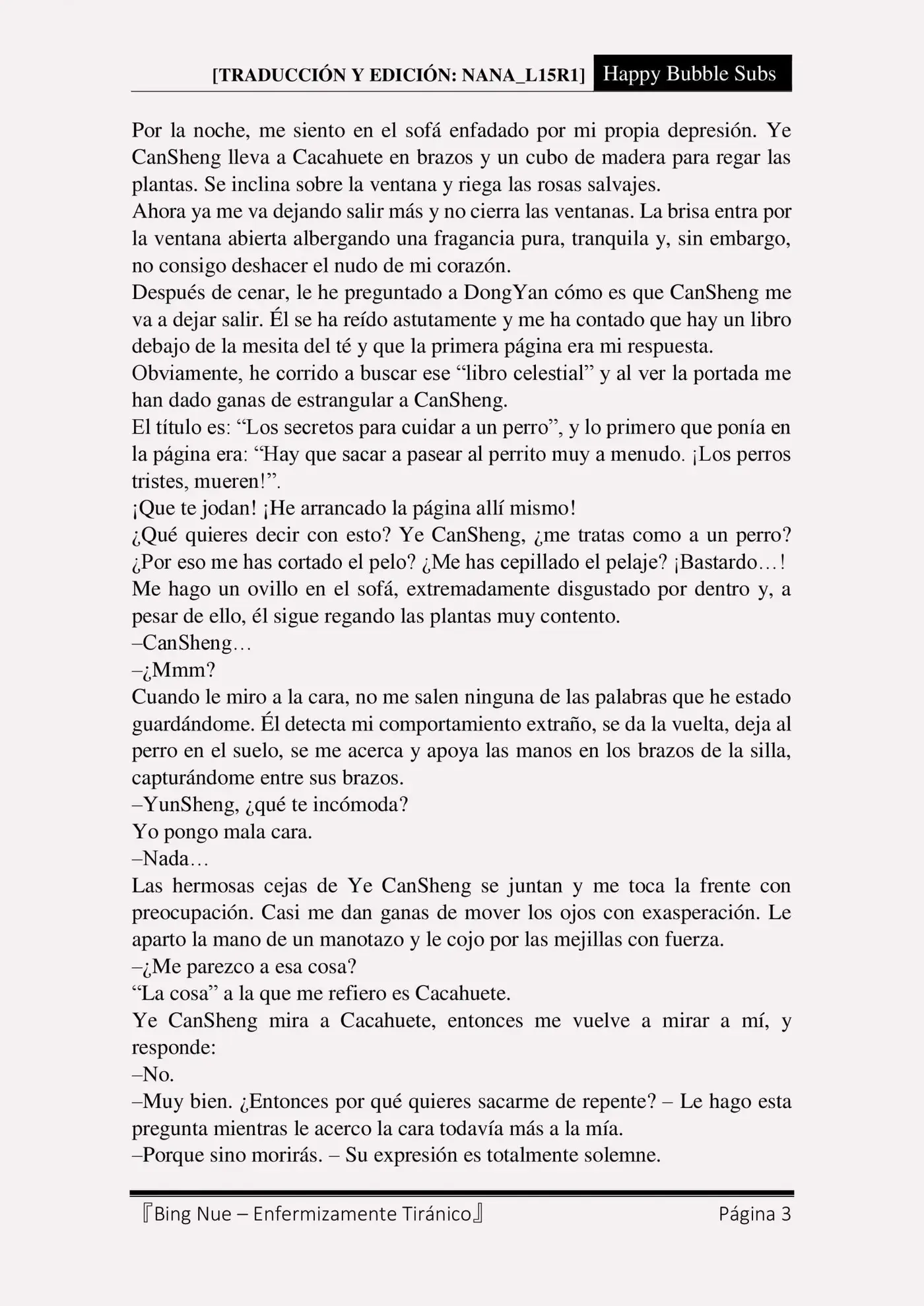 Bing Nue - Enfermizamente tiránico (2017) - Capítulo 42 - Página 3 - LectorTMOo