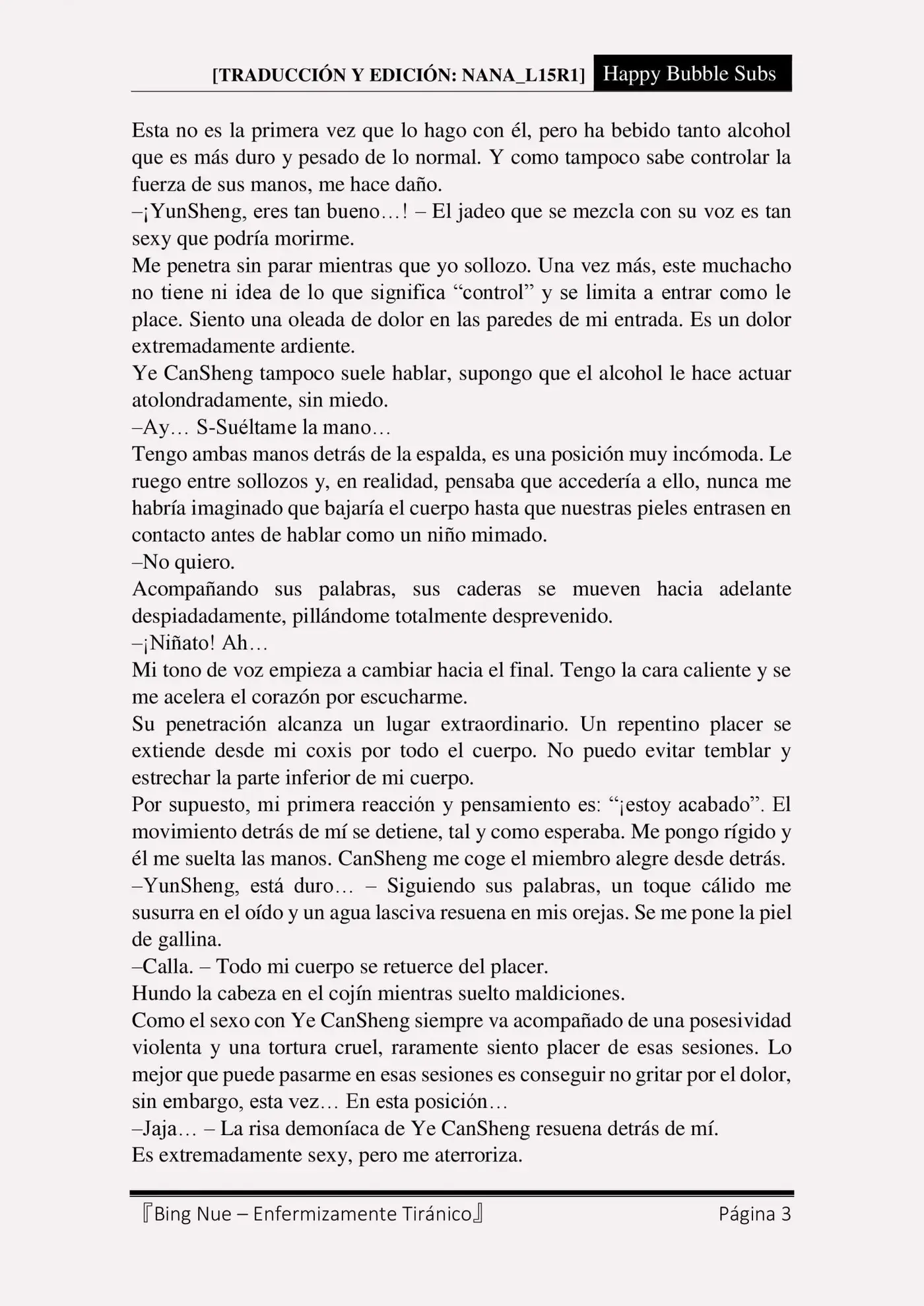 Bing Nue - Enfermizamente tiránico (2017) - Capítulo 46 - Página 3 - LectorTMOo
