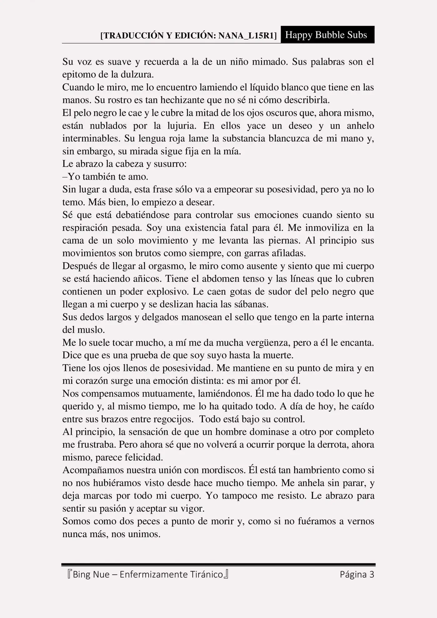 Bing Nue - Enfermizamente tiránico (2017) - Capítulo 47 - Página 3 - LectorTMOo