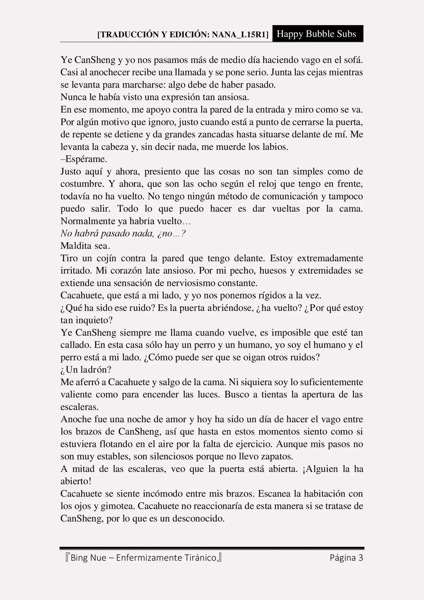 Bing Nue - Enfermizamente tiránico (2017) - Capítulo 48 - Página 3 - LectorTMOo