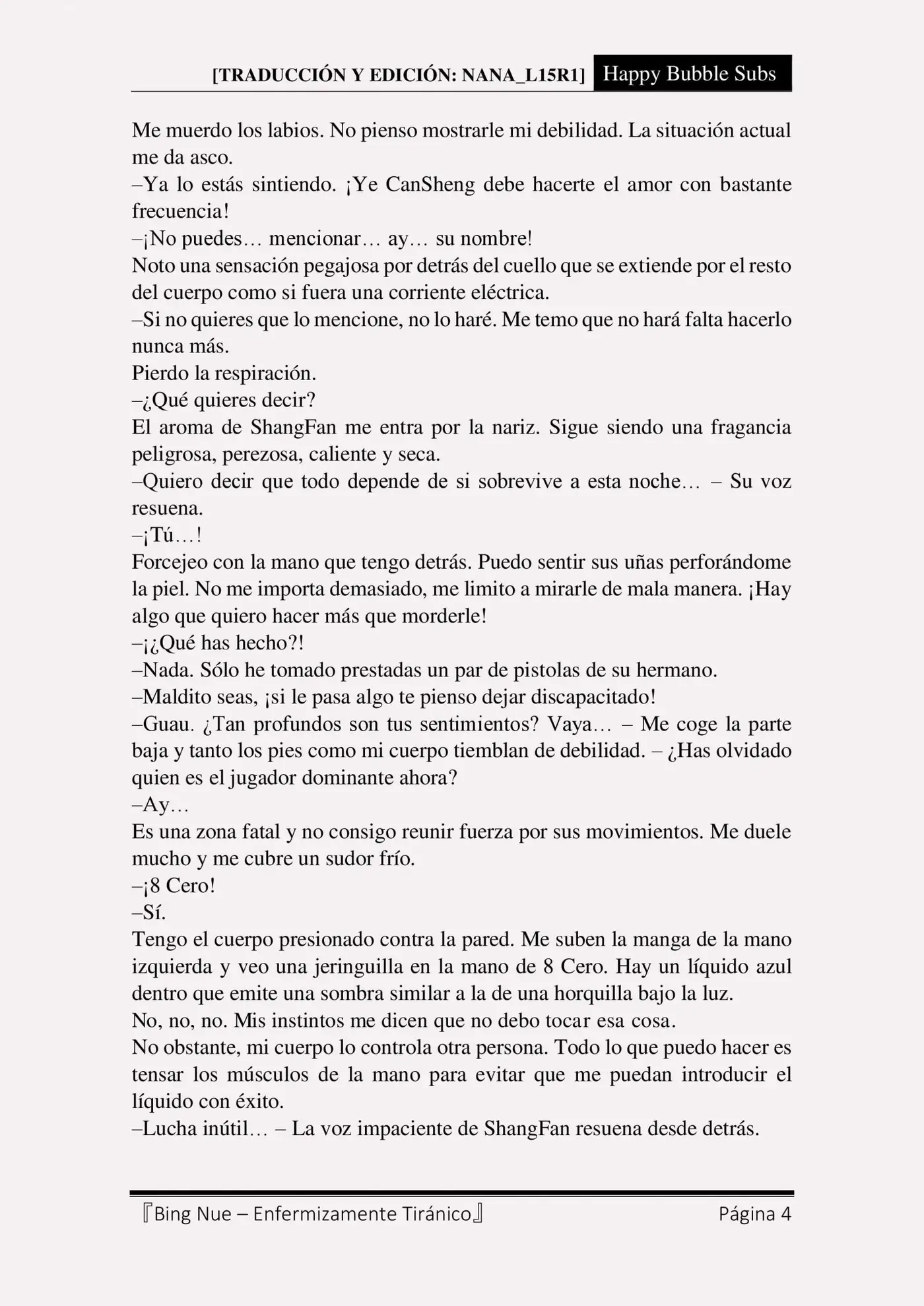 Bing Nue - Enfermizamente tiránico (2017) - Capítulo 49 - Página 4 - LectorTMOo