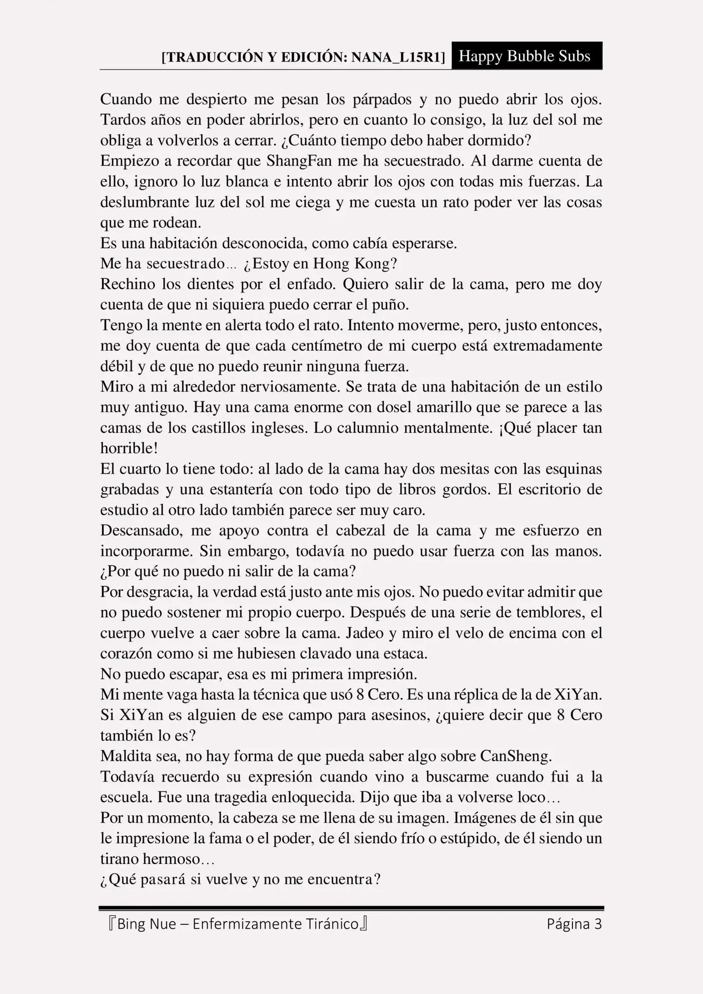 Bing Nue - Enfermizamente tiránico (2017) - Capítulo 50 - Página 3 - LectorTMOo
