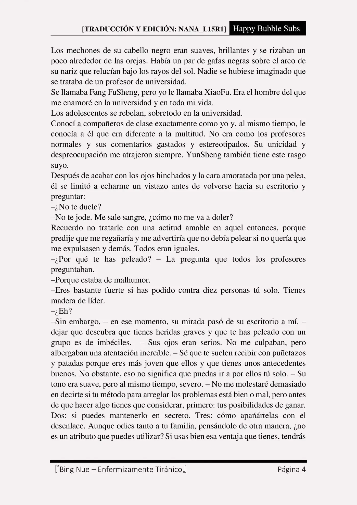 Bing Nue - Enfermizamente tiránico (2017) - Capítulo 53 - Página 4 - LectorTMOo