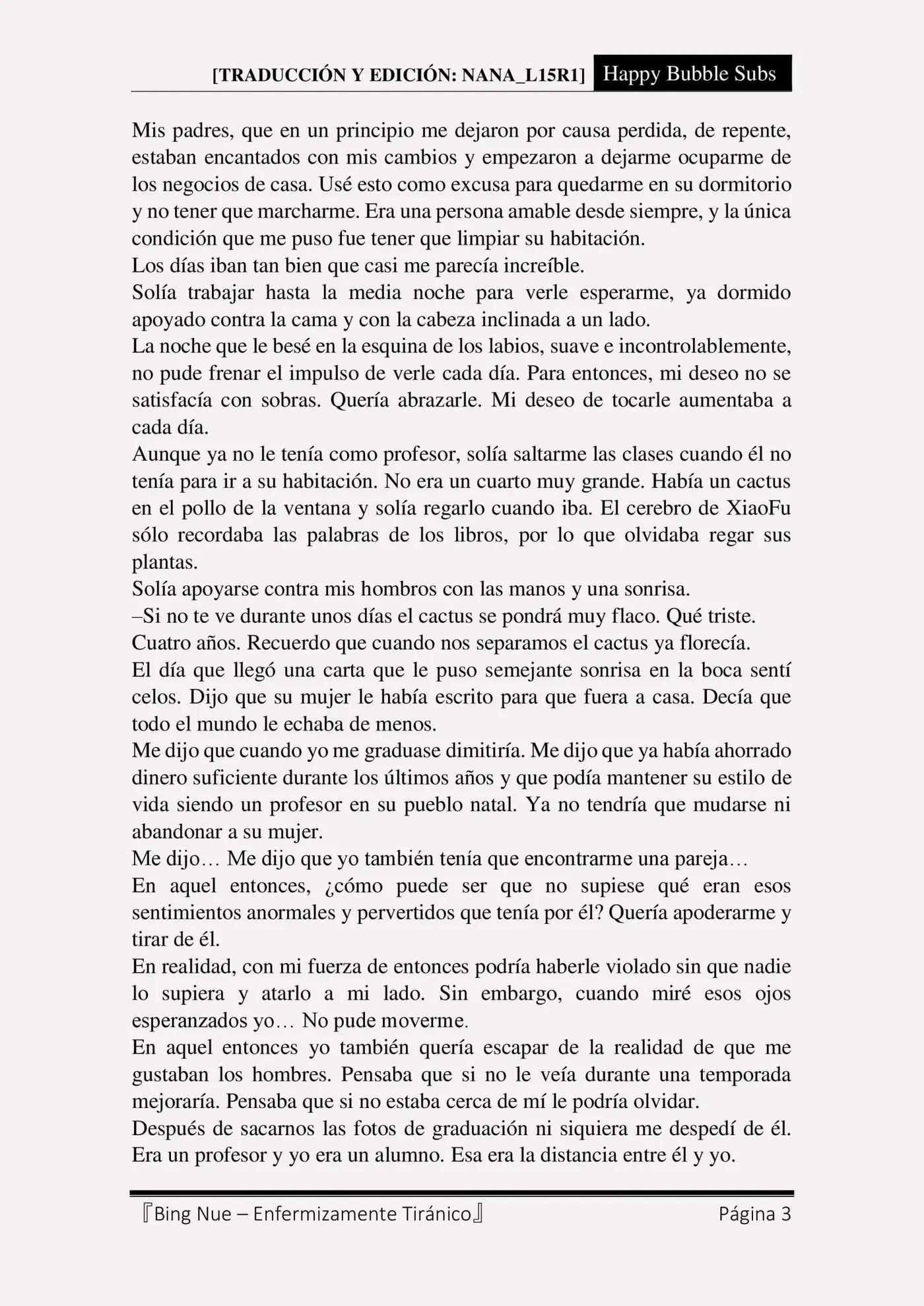 Bing Nue - Enfermizamente tiránico (2017) - Capítulo 55 - Página 3 - LectorTMOo