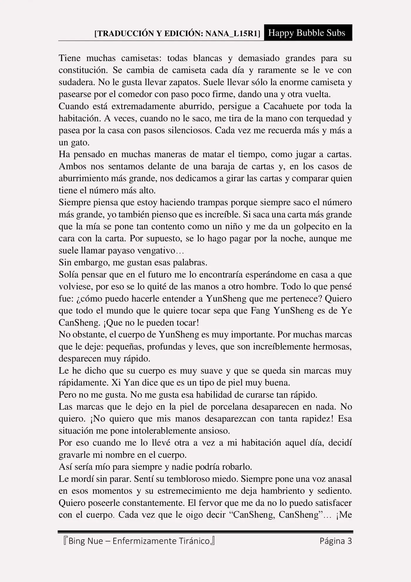 Bing Nue - Enfermizamente tiránico (2017) - Capítulo 60 - Página 3 - LectorTMOo