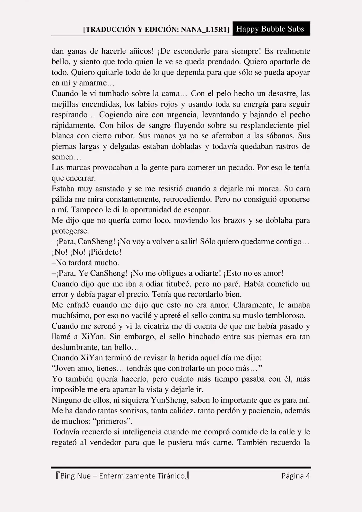 Bing Nue - Enfermizamente tiránico (2017) - Capítulo 60 - Página 4 - LectorTMOo