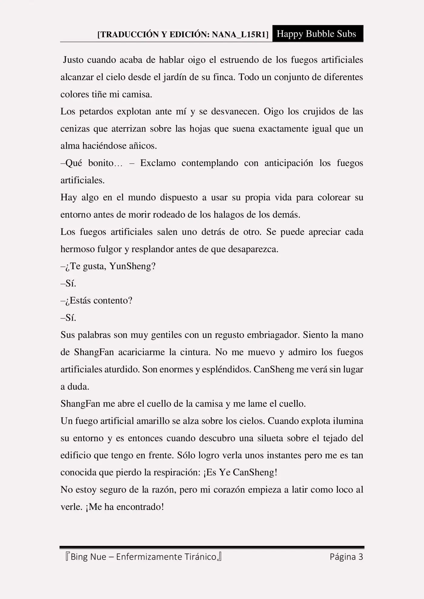 Bing Nue - Enfermizamente tiránico (2017) - Capítulo 69 - Página 3 - LectorTMOo