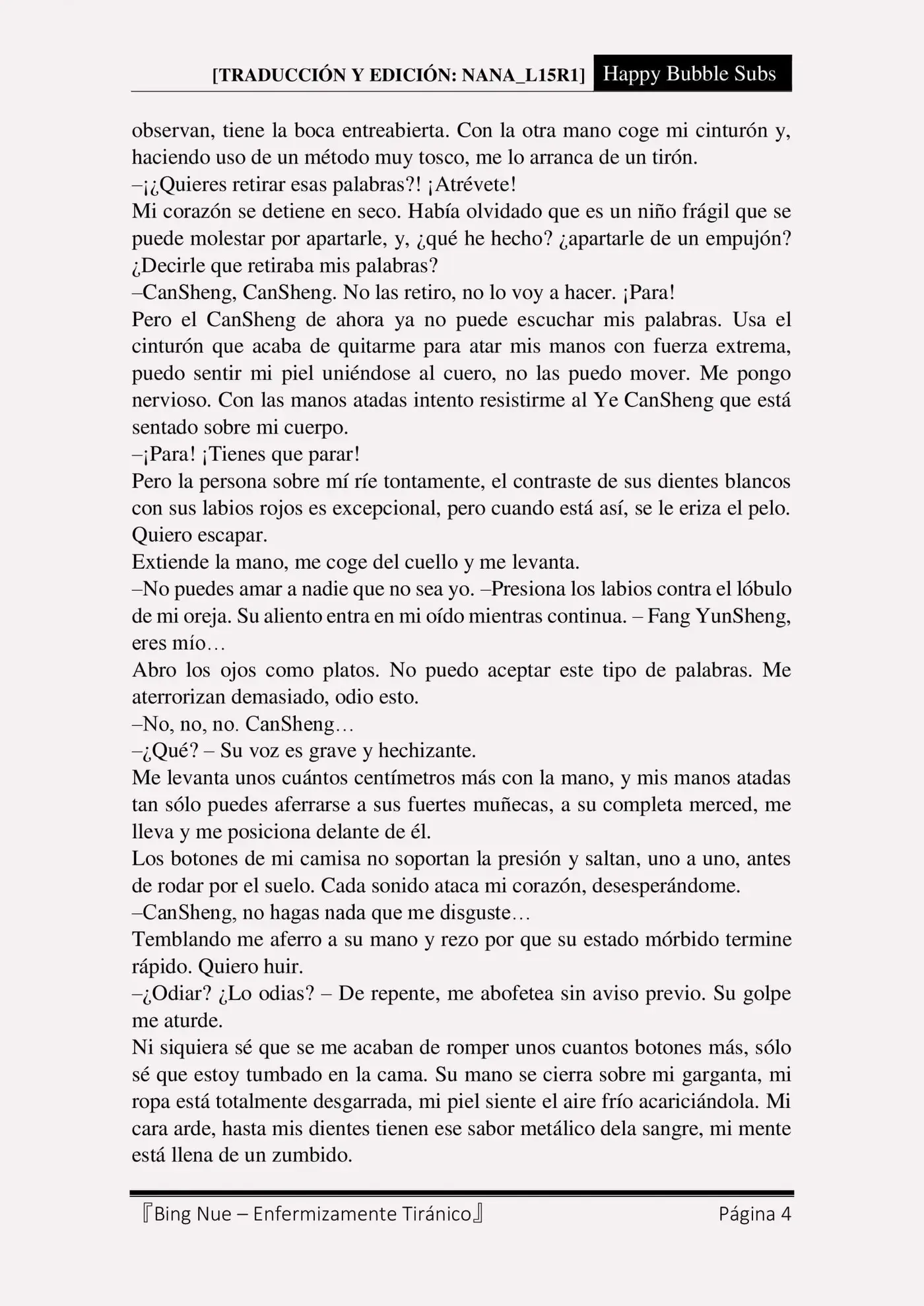 Bing Nue - Enfermizamente tiránico (2017) - Capítulo 7 - Página 4 - LectorTMOo