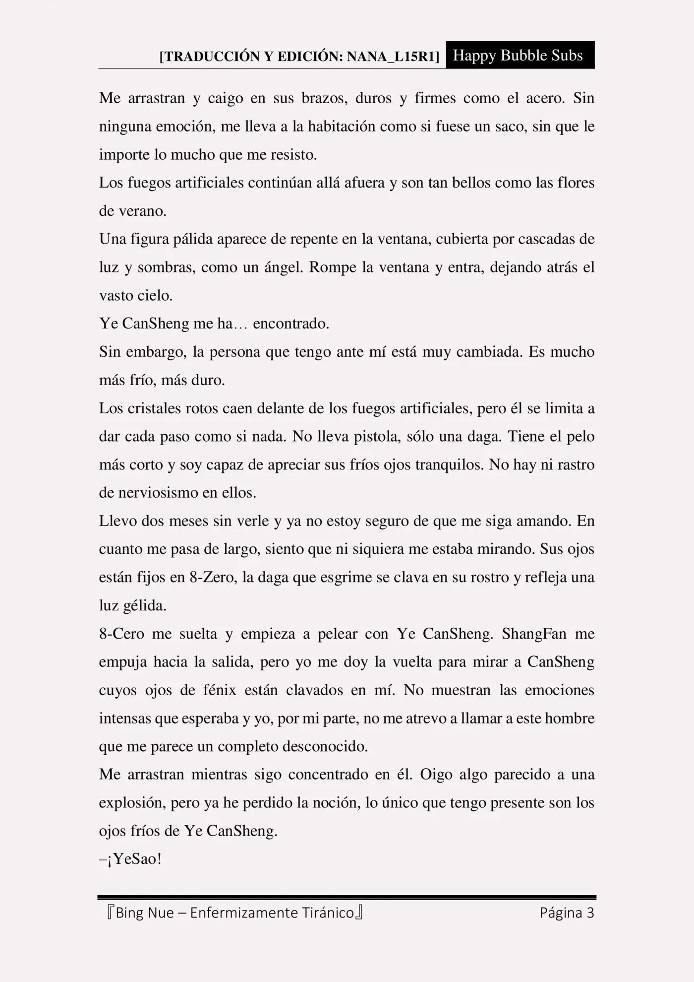 Bing Nue - Enfermizamente tiránico (2017) - Capítulo 70 - Página 3 - LectorTMOo