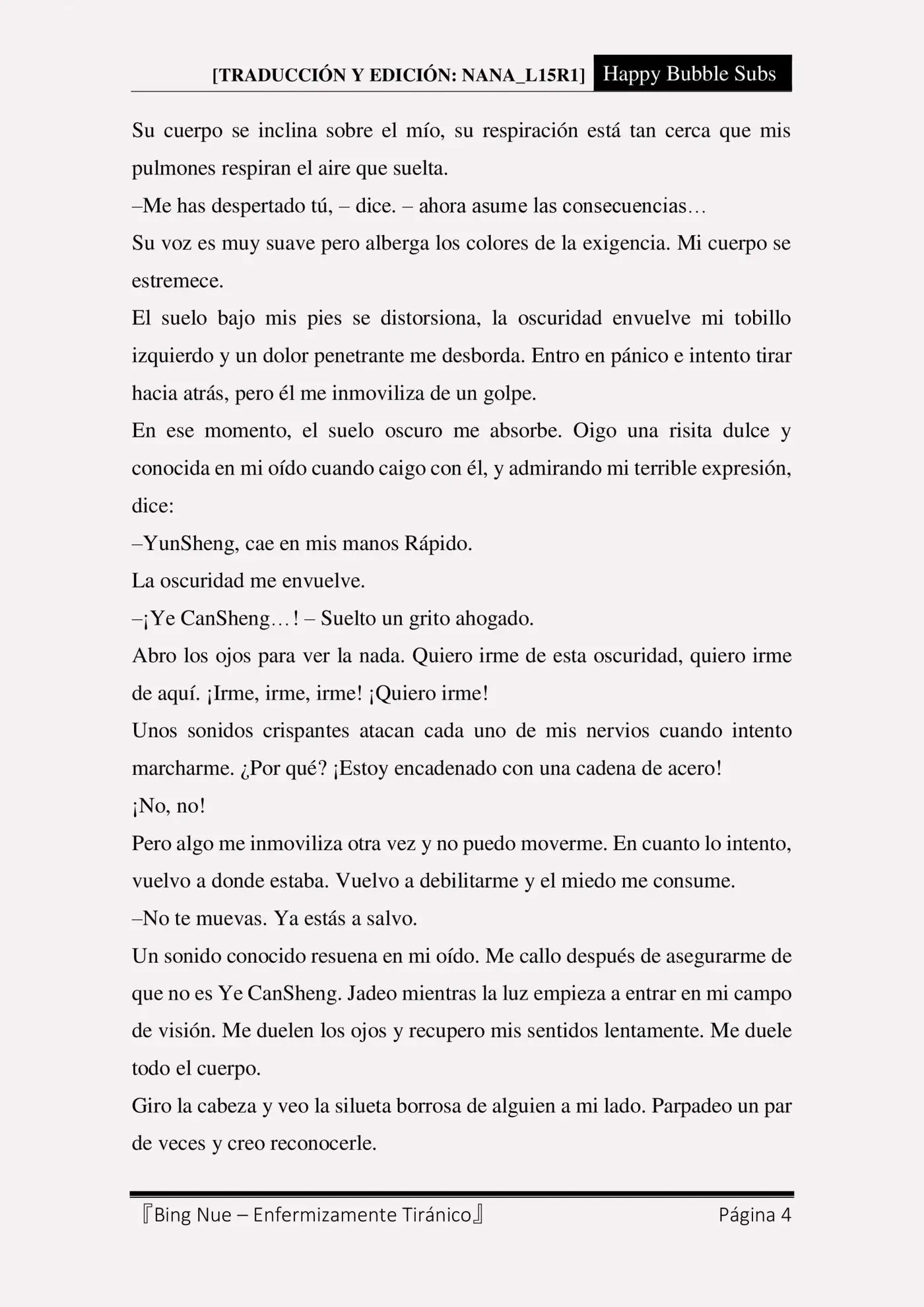 Bing Nue - Enfermizamente tiránico (2017) - Capítulo 72 - Página 4 - LectorTMOo