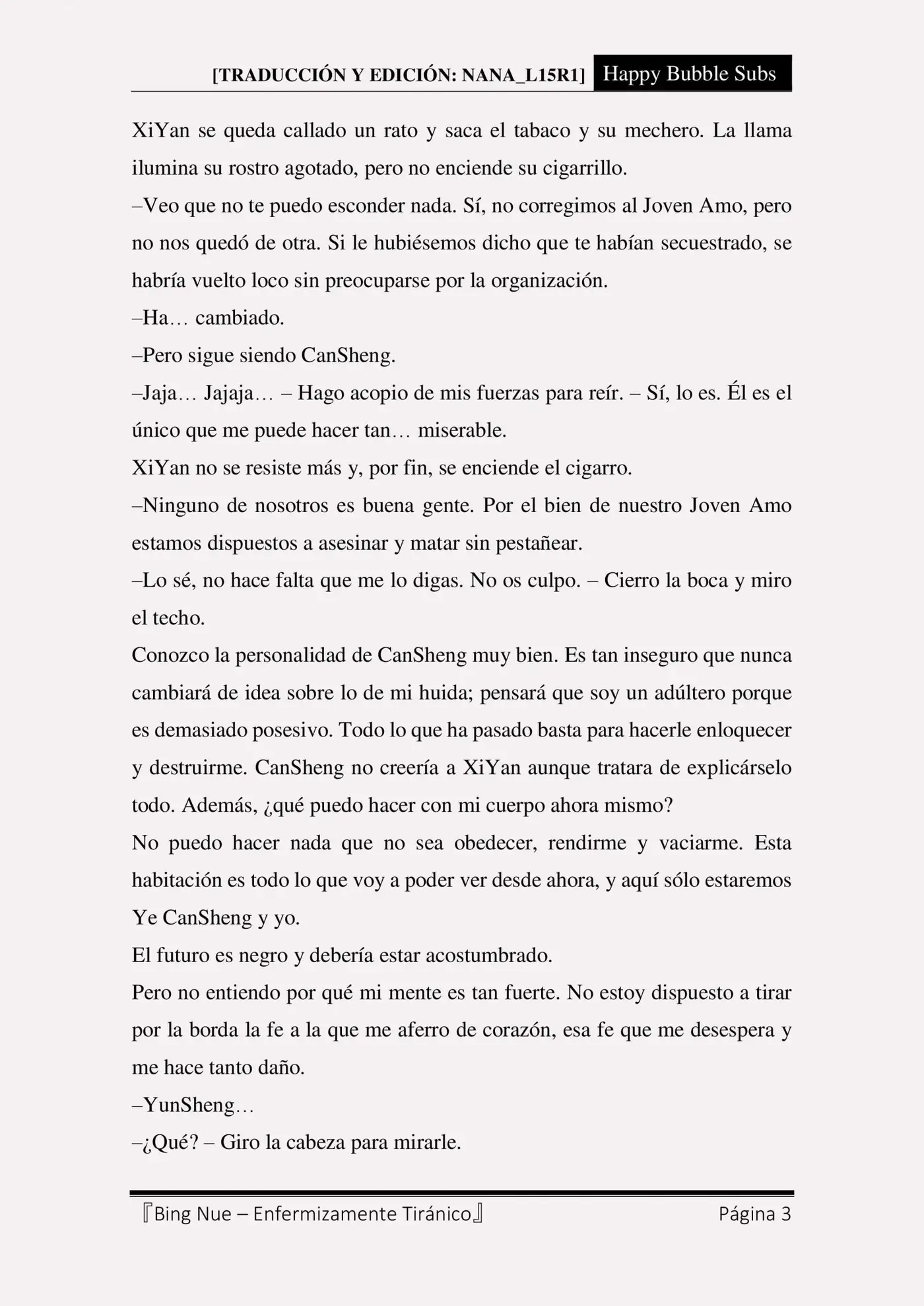 Bing Nue - Enfermizamente tiránico (2017) - Capítulo 73 - Página 3 - LectorTMOo