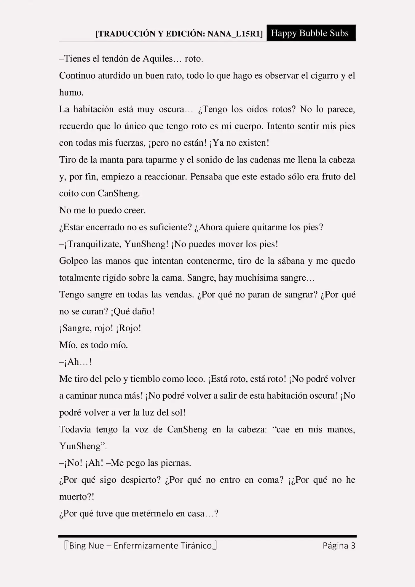 Bing Nue - Enfermizamente tiránico (2017) - Capítulo 74 - Página 3 - LectorTMOo