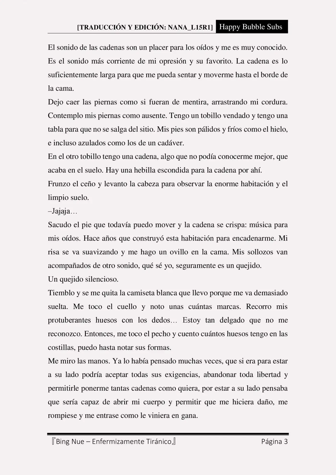 Bing Nue - Enfermizamente tiránico (2017) - Capítulo 75 - Página 3 - LectorTMOo