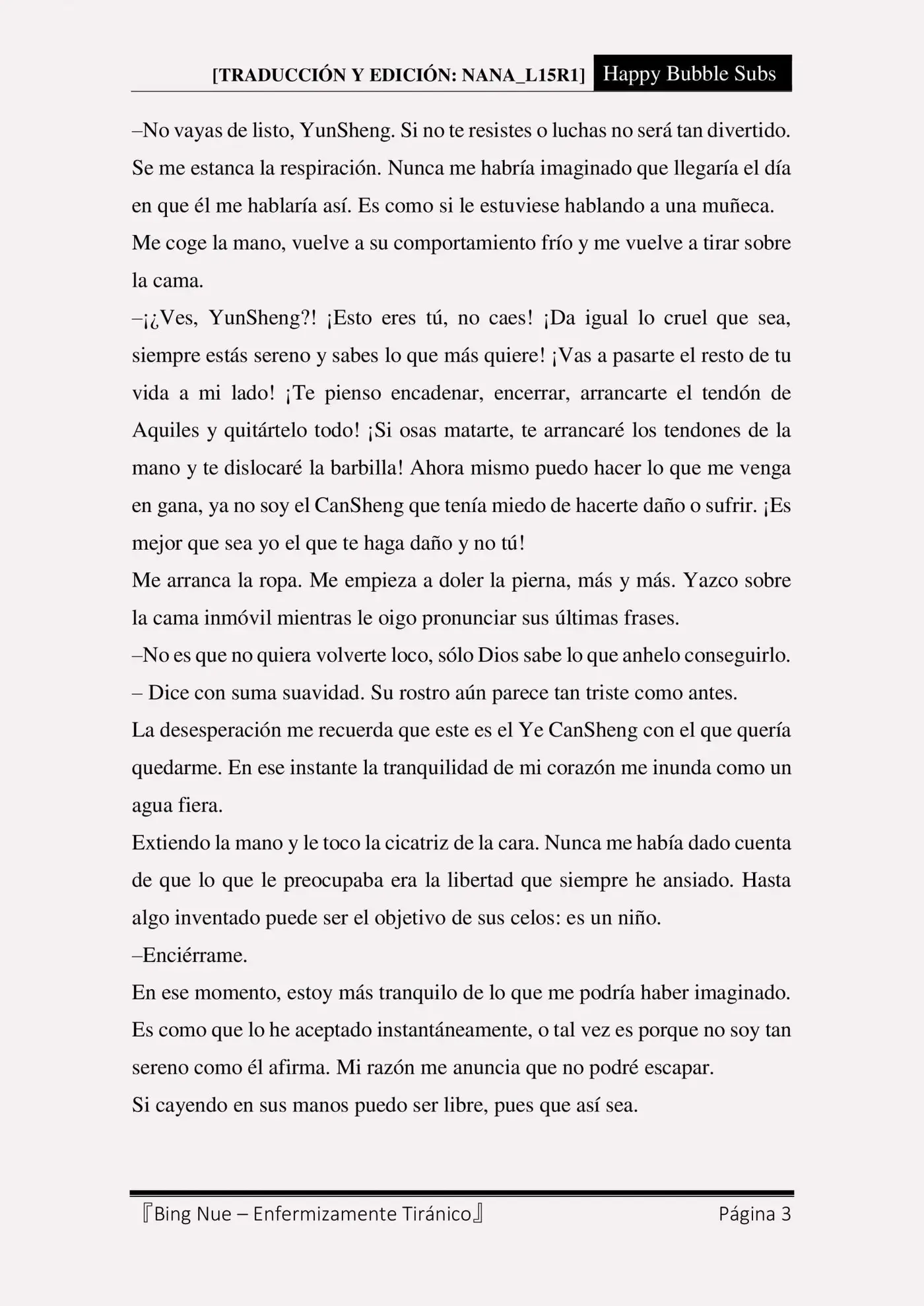 Bing Nue - Enfermizamente tiránico (2017) - Capítulo 76 - Página 3 - LectorTMOo