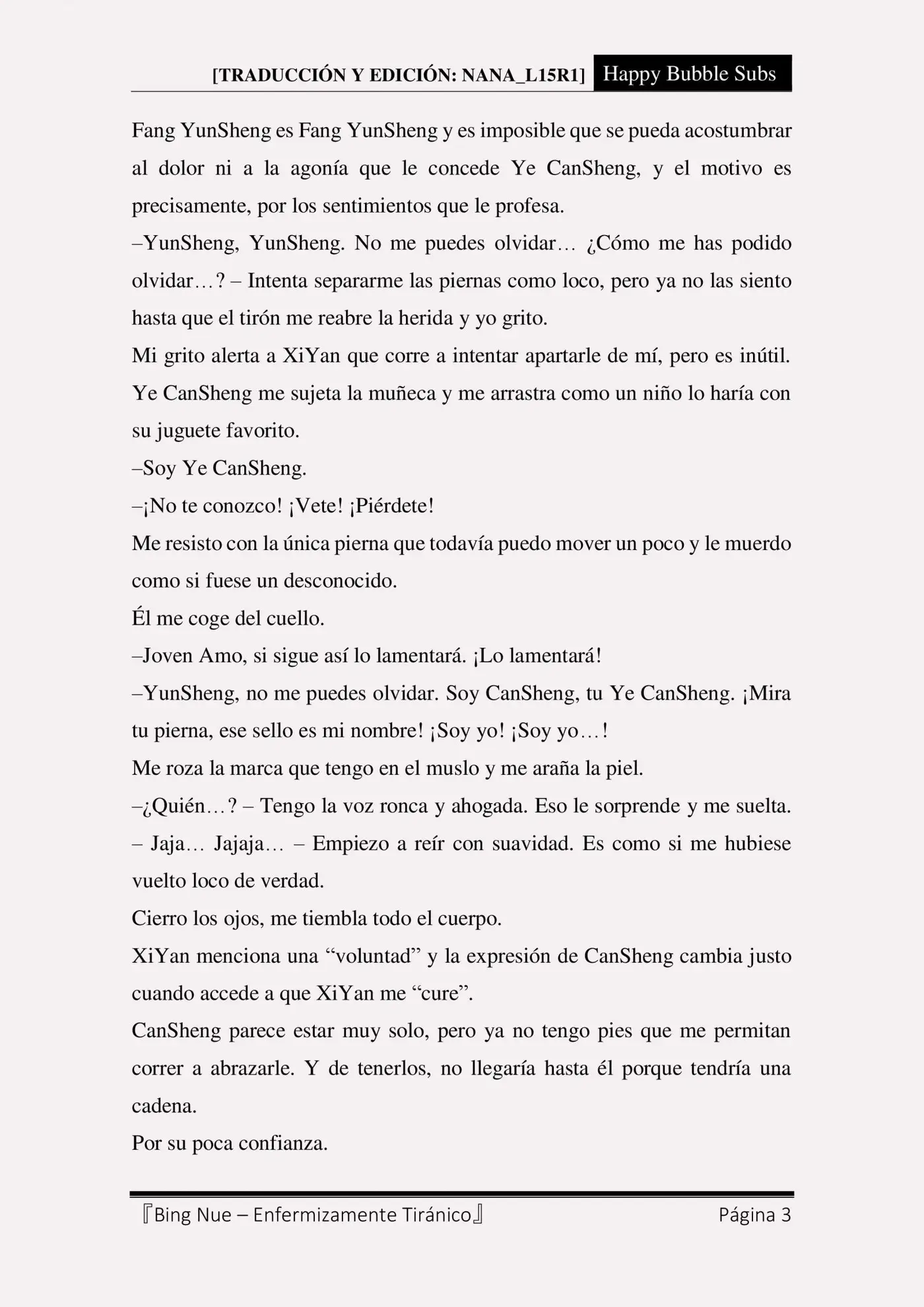 Bing Nue - Enfermizamente tiránico (2017) - Capítulo 79 - Página 3 - LectorTMOo