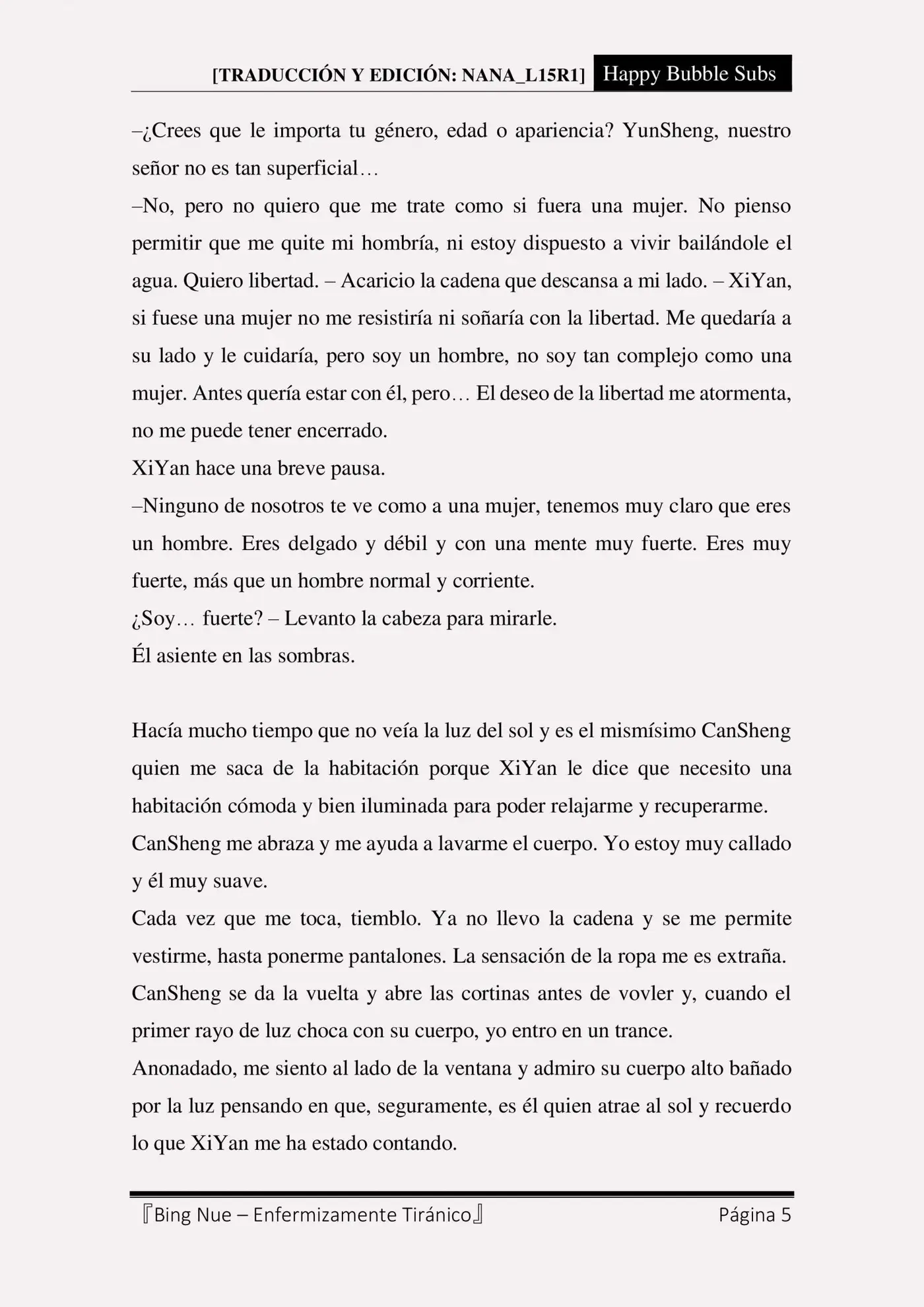 Bing Nue - Enfermizamente tiránico (2017) - Capítulo 79 - Página 5 - LectorTMOo