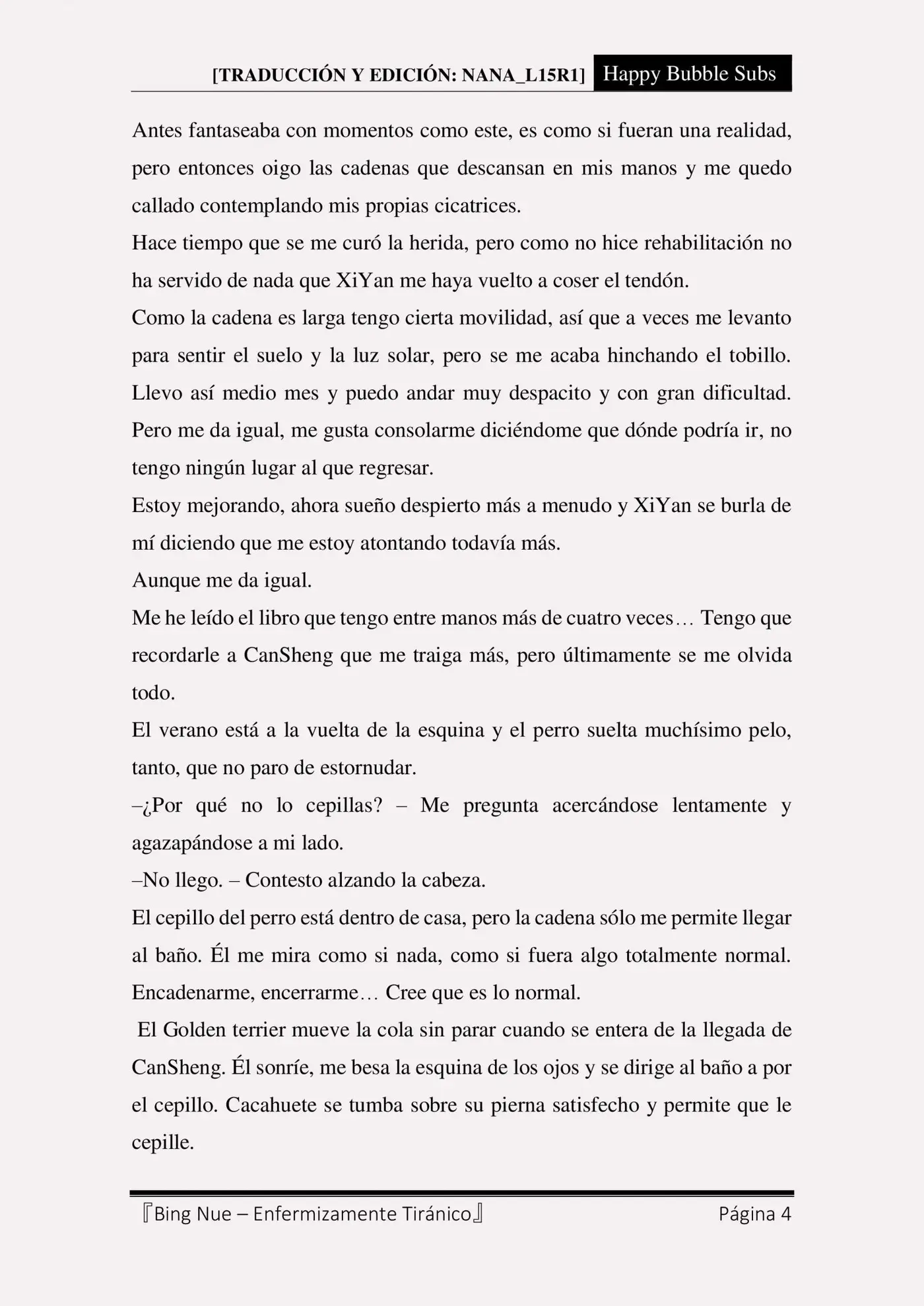 Bing Nue - Enfermizamente tiránico (2017) - Capítulo 85 - Página 4 - LectorTMOo