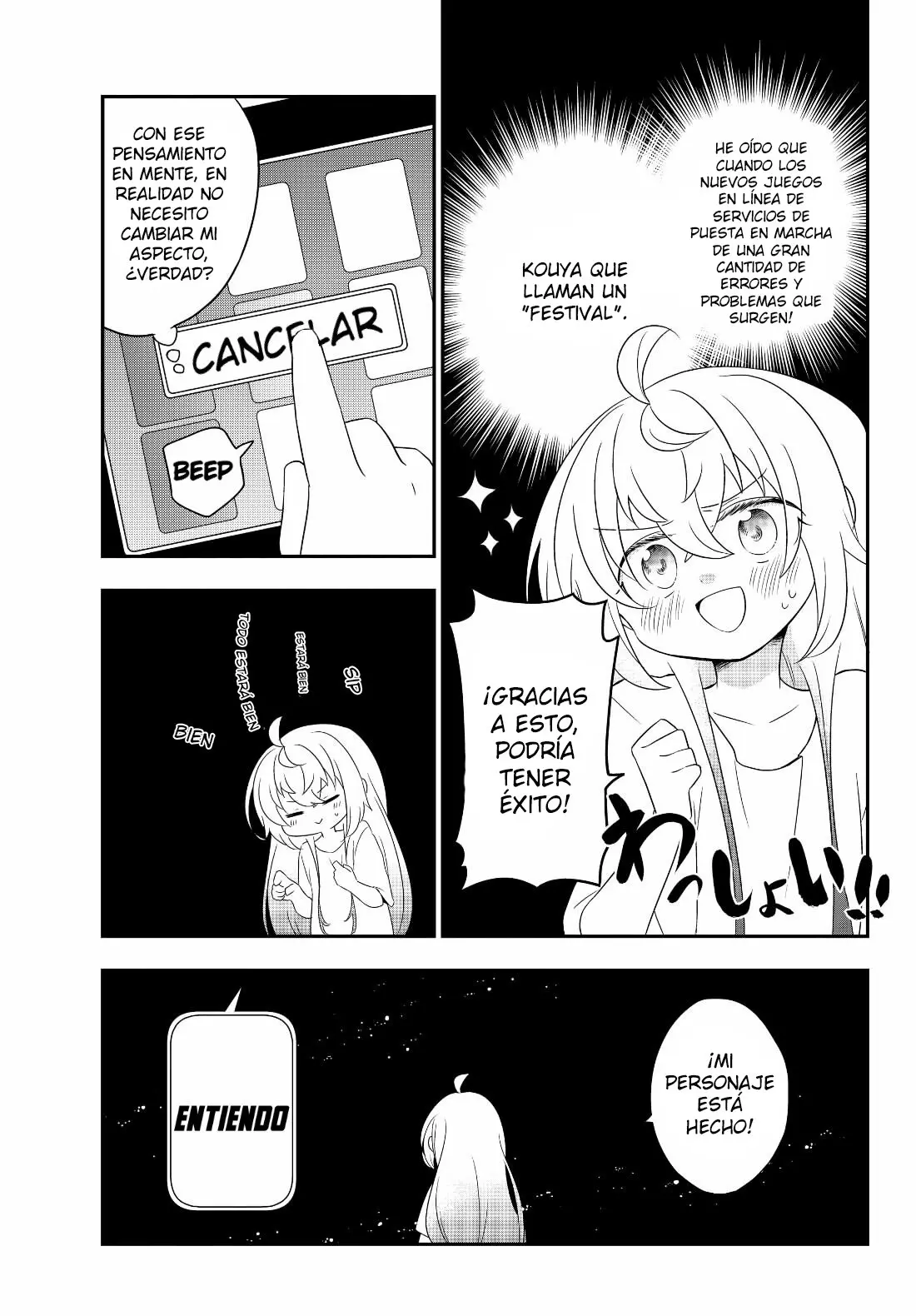 Bishoujo ni Natta kedo, Netoge Haijin Yattemasu (2020) - Capítulo 2.2 - Página 16 - LectorTMOo