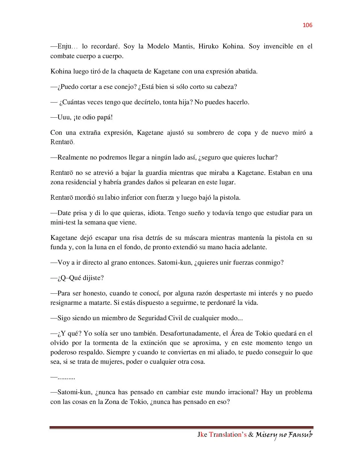 Black Bullet (novela) (2011) - Capítulo 2 - Página 17 - LectorTMOo