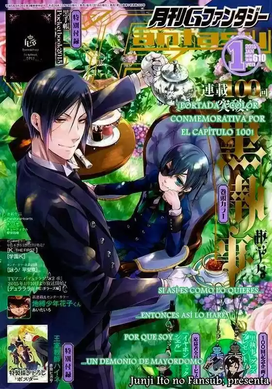 Black Butler (2006) - Capítulo 100 - Página 1 - LectorTMOo