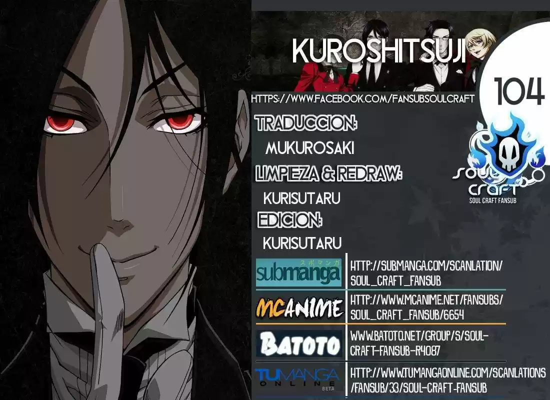 Black Butler (2006) - Capítulo 104 - Página 1 - LectorTMOo