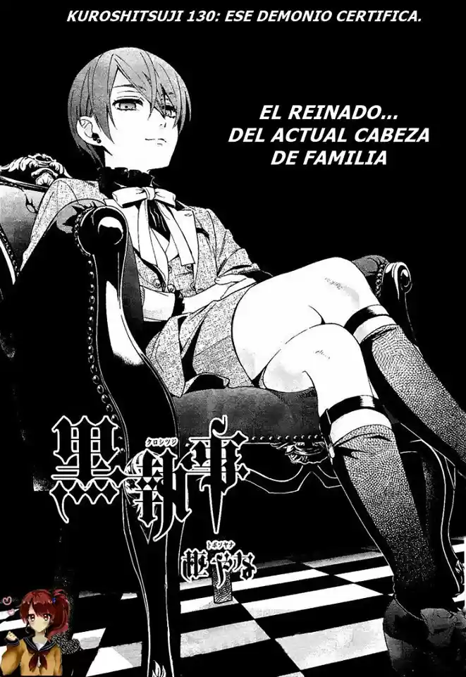 Black Butler (2006) - Capítulo 130 - Página 1 - LectorTMOo