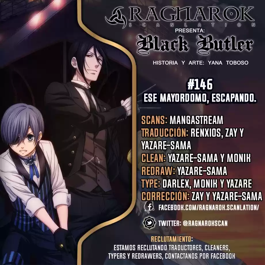 Black Butler (2006) - Capítulo 146 - Página 1 - LectorTMOo